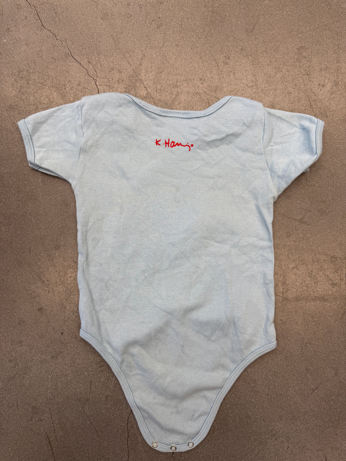 Y2K VINTAGE KEITH HARING ROBOT BABY ROMPER (HARING BABY TAG)