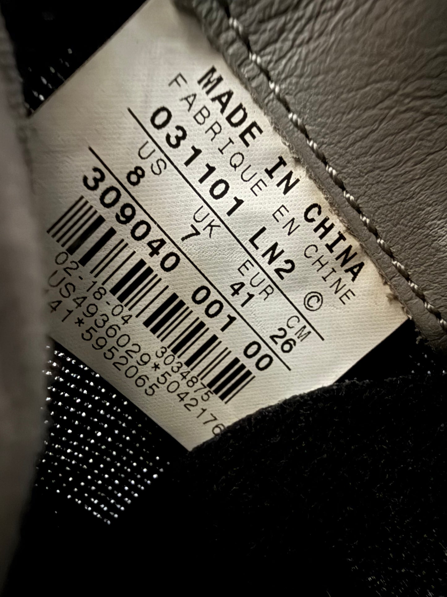 2003 SIZE 8 NIKE AIR FORCE 1 MID NORT RECON (PRE-OWNED WITH BOX)