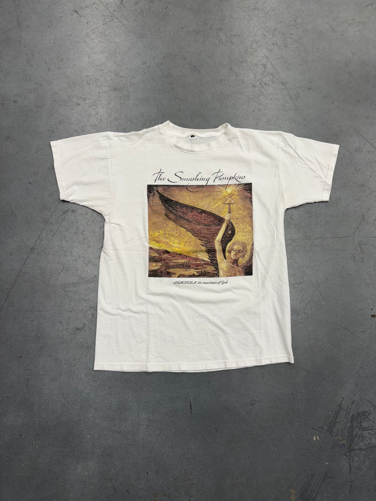 2000 THE SMASHING PUMPKINS MACHINA THE SACRED AND PROFANE TOUR TEE (PULLED TAG)