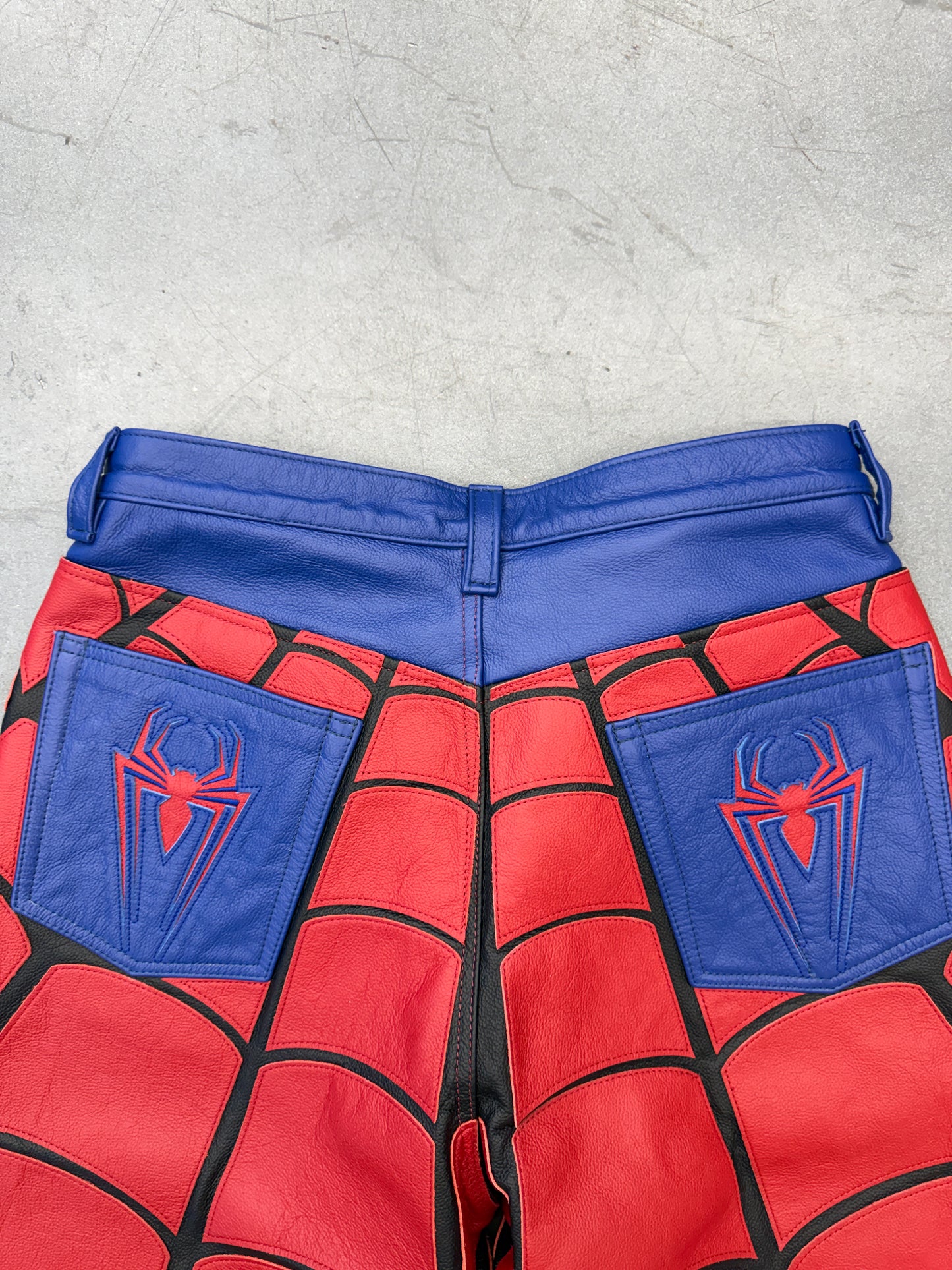 SS26 SUPREME VANSON LEATHERS SPIDER-MAN SHORTS