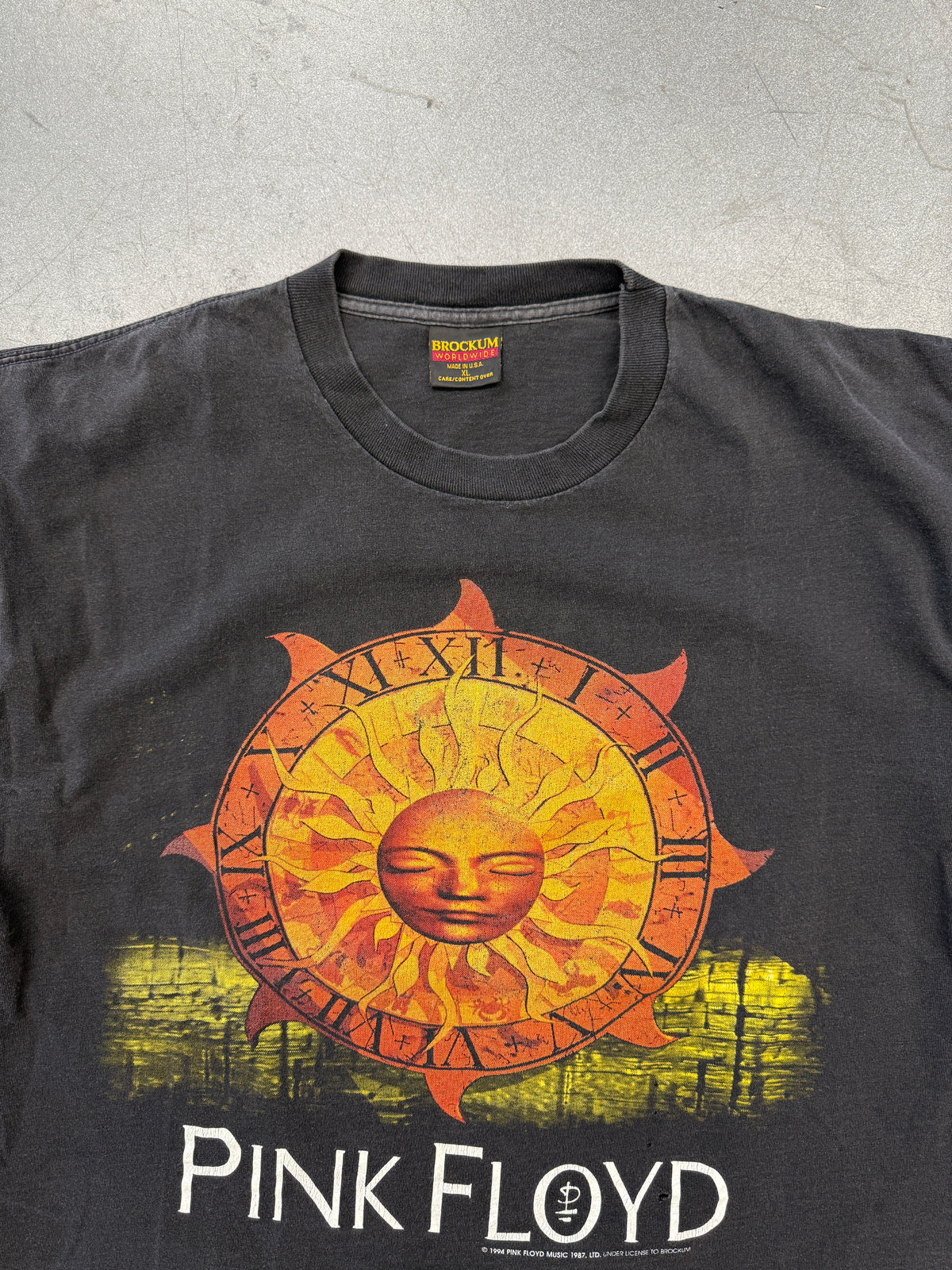 1994 PINK FLOYD SUN NORTH AMERICAN TOUR TEE (BROCKUM TAG)