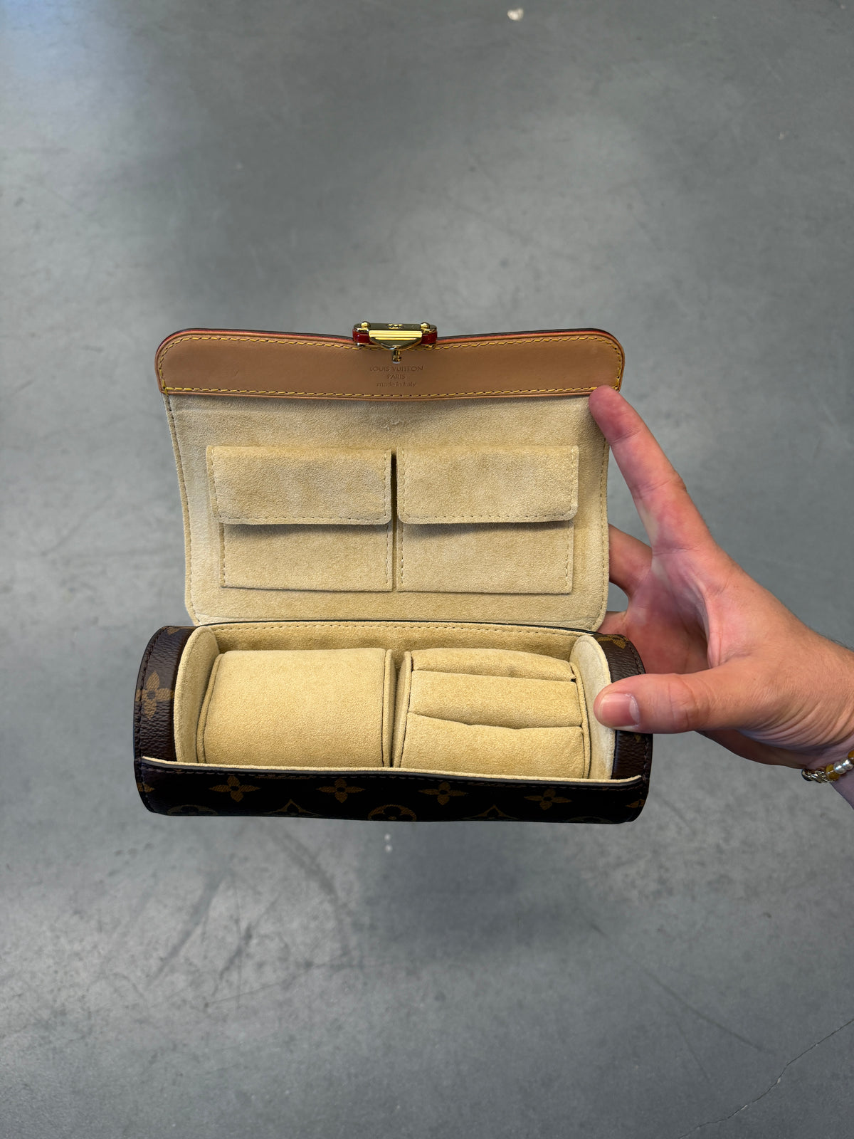 LOUIS VUITTON MONOGRAM JEWELRY CASE