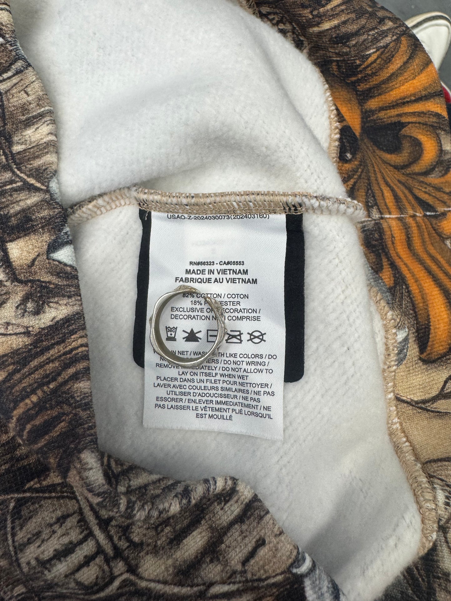 CHROME HEARTS X NOCTA REAL TREE CAMO CREWNECK