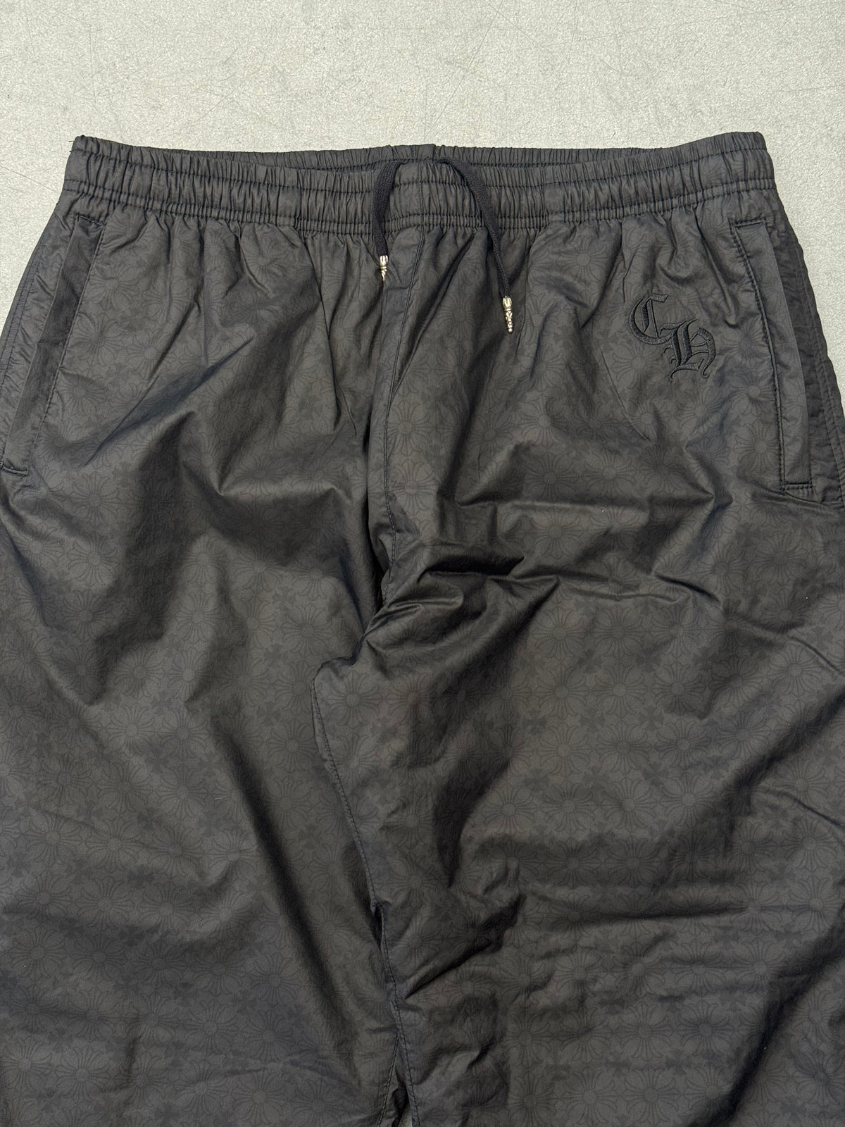 CHROME HEARTS MONOGRAM TRASH PICK UP TRACK PANTS