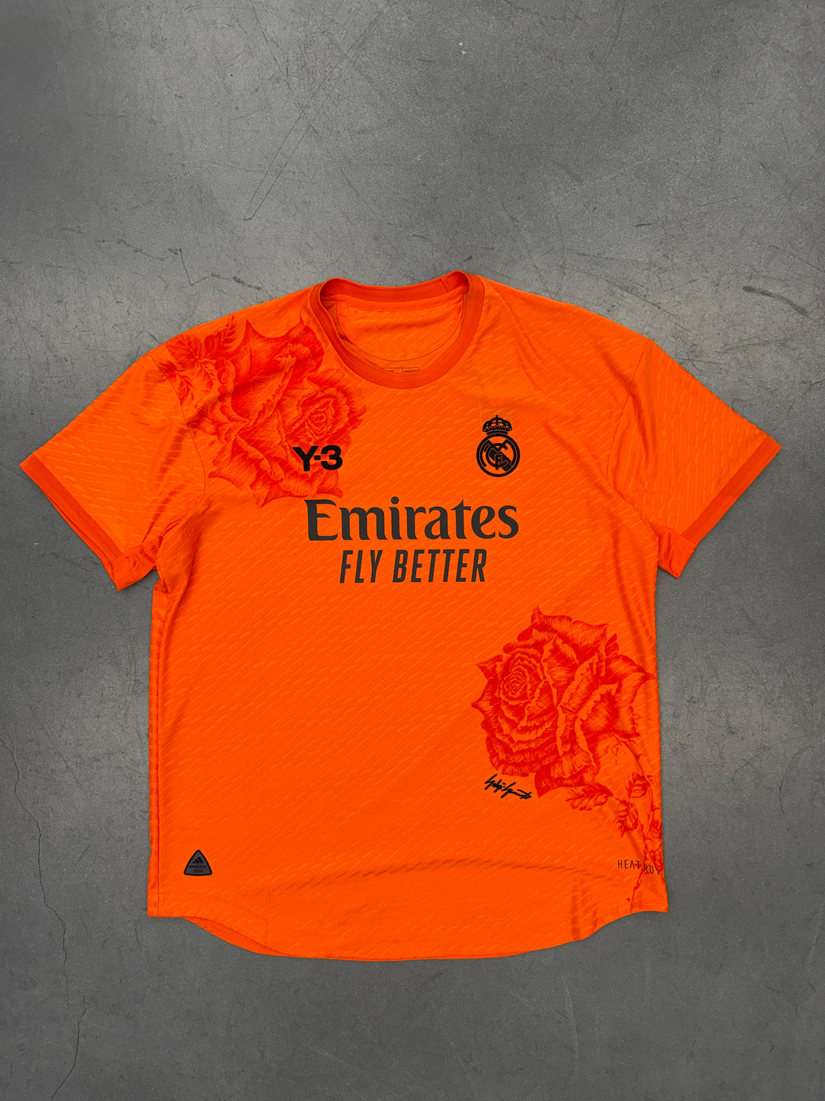 2023 Y-3 ADIDAS REAL MADRID FOURTH AUTHENTIC JERSEY NWT