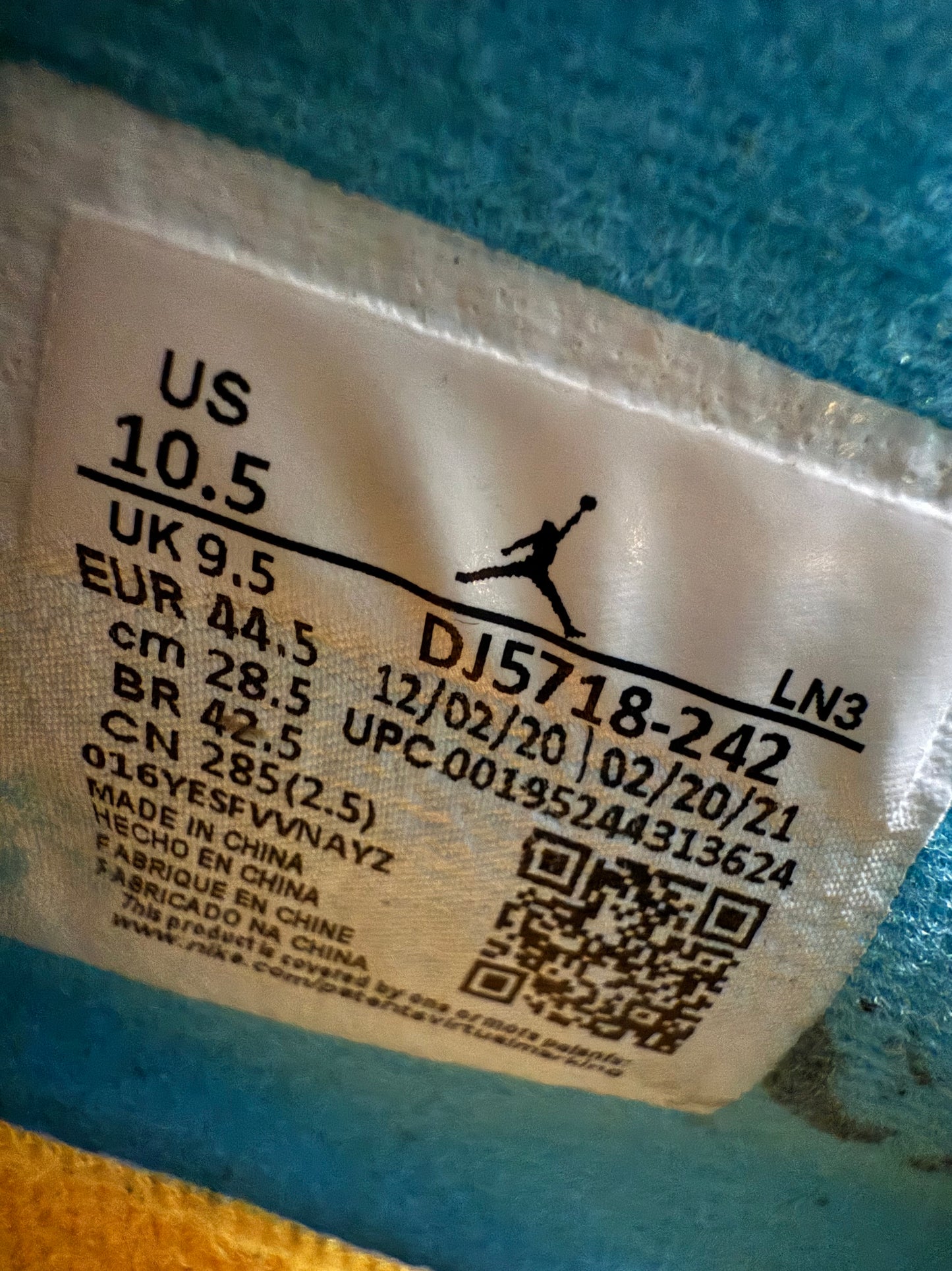 2021 SIZE 10.5 JORDAN 4 RETRO SP 30TH ANNIVERSARY UNION TAUPE HAZE