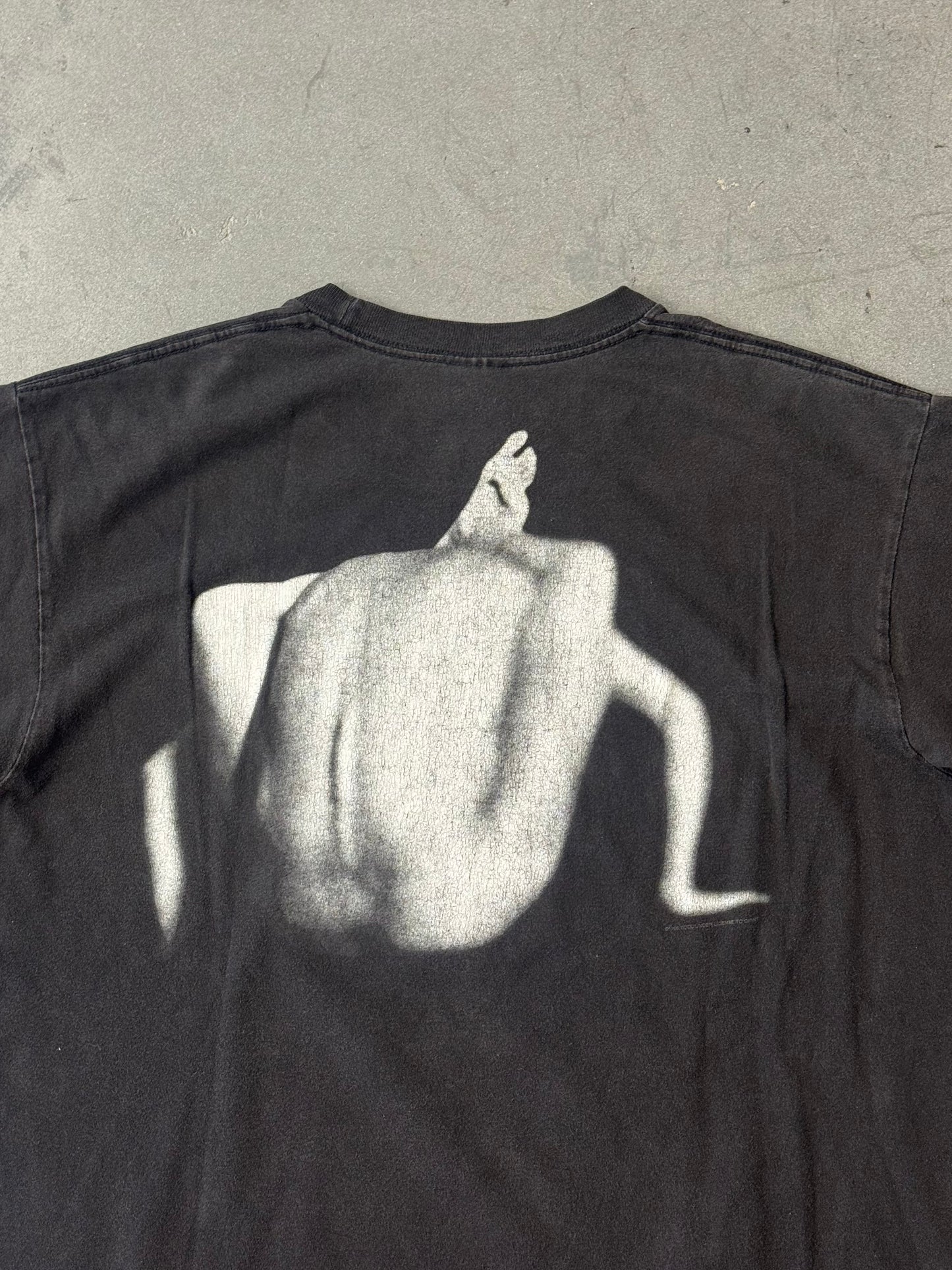 1998 TOOL "AENIMA" ALBUM CONTORTIONIST TURKEY MAN TEE (GIANT TAG)