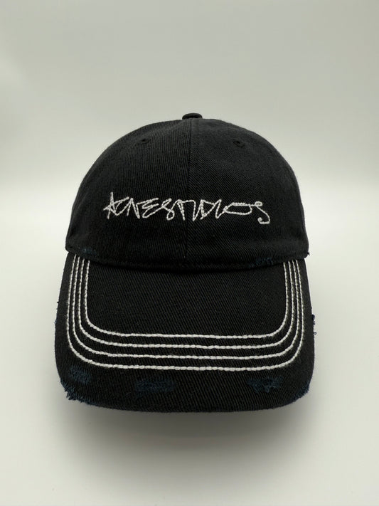 ACNE STUDIOS TWILL LOGO CAP