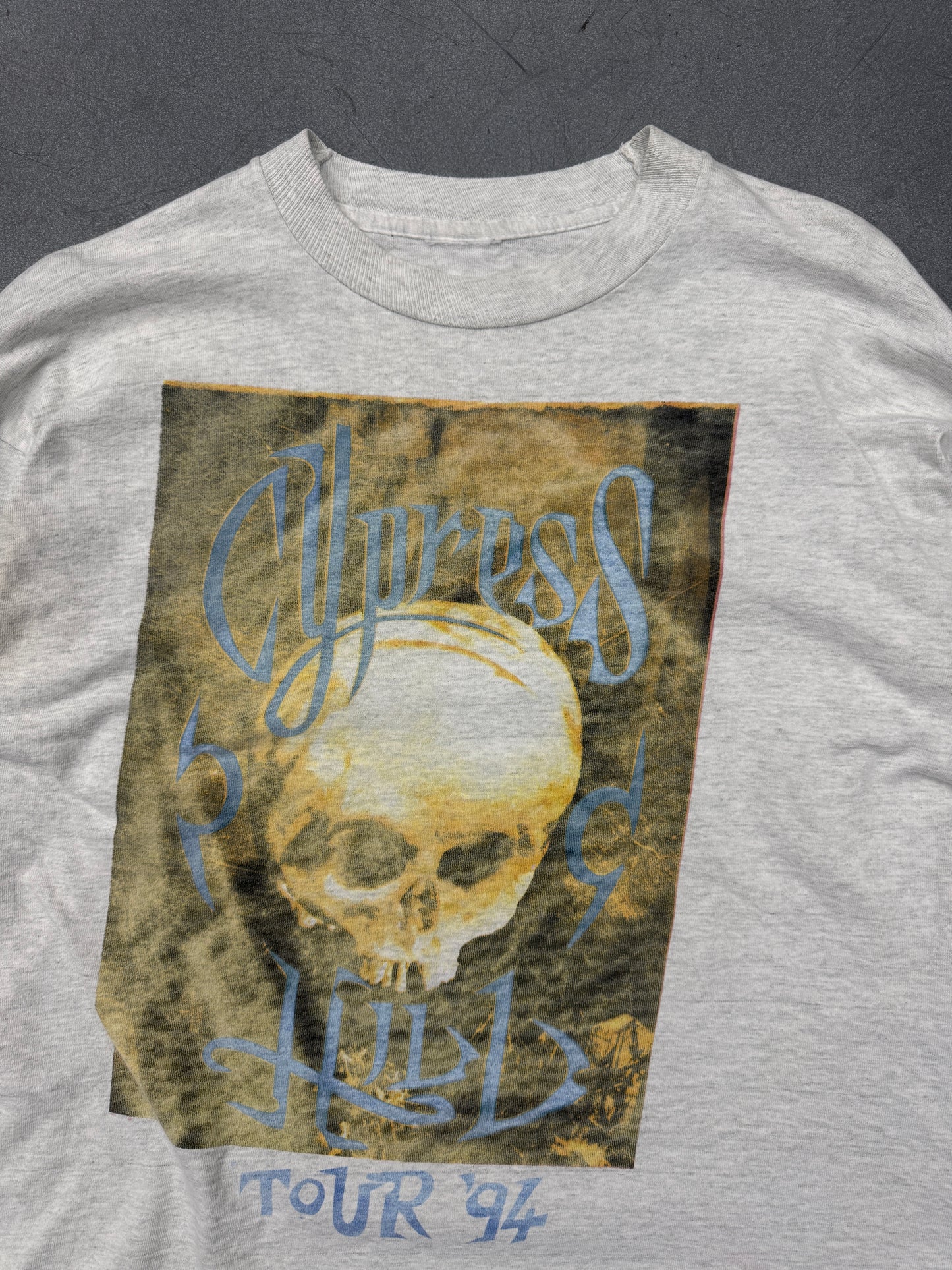 1994 CYPRESS HILLS SKELETON WEED PLANT L/S TEE (PULLED TAG)