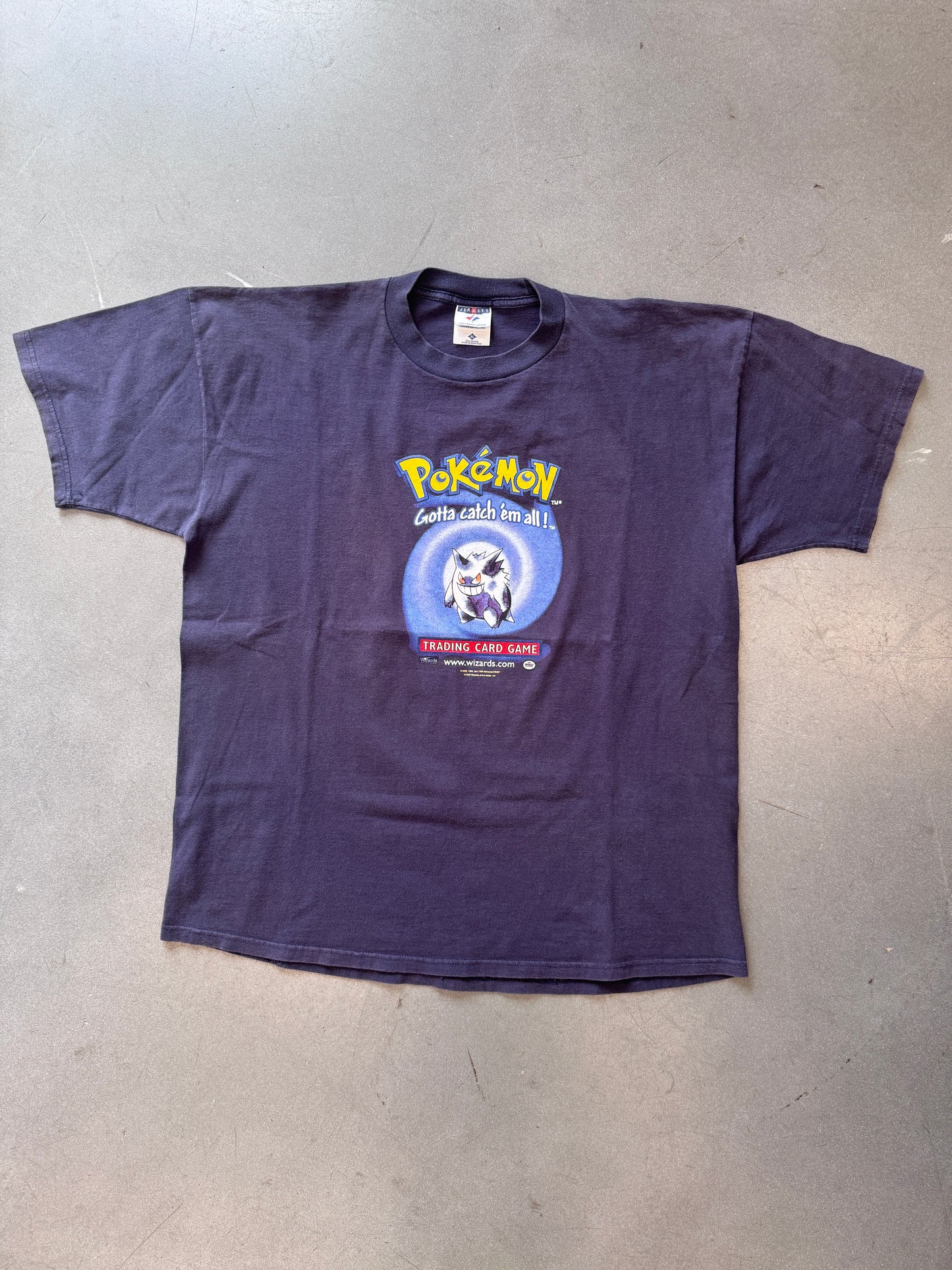 1999 POKEMON GENGAR ORIGIN STAFF TEE (JERZEES TAG)