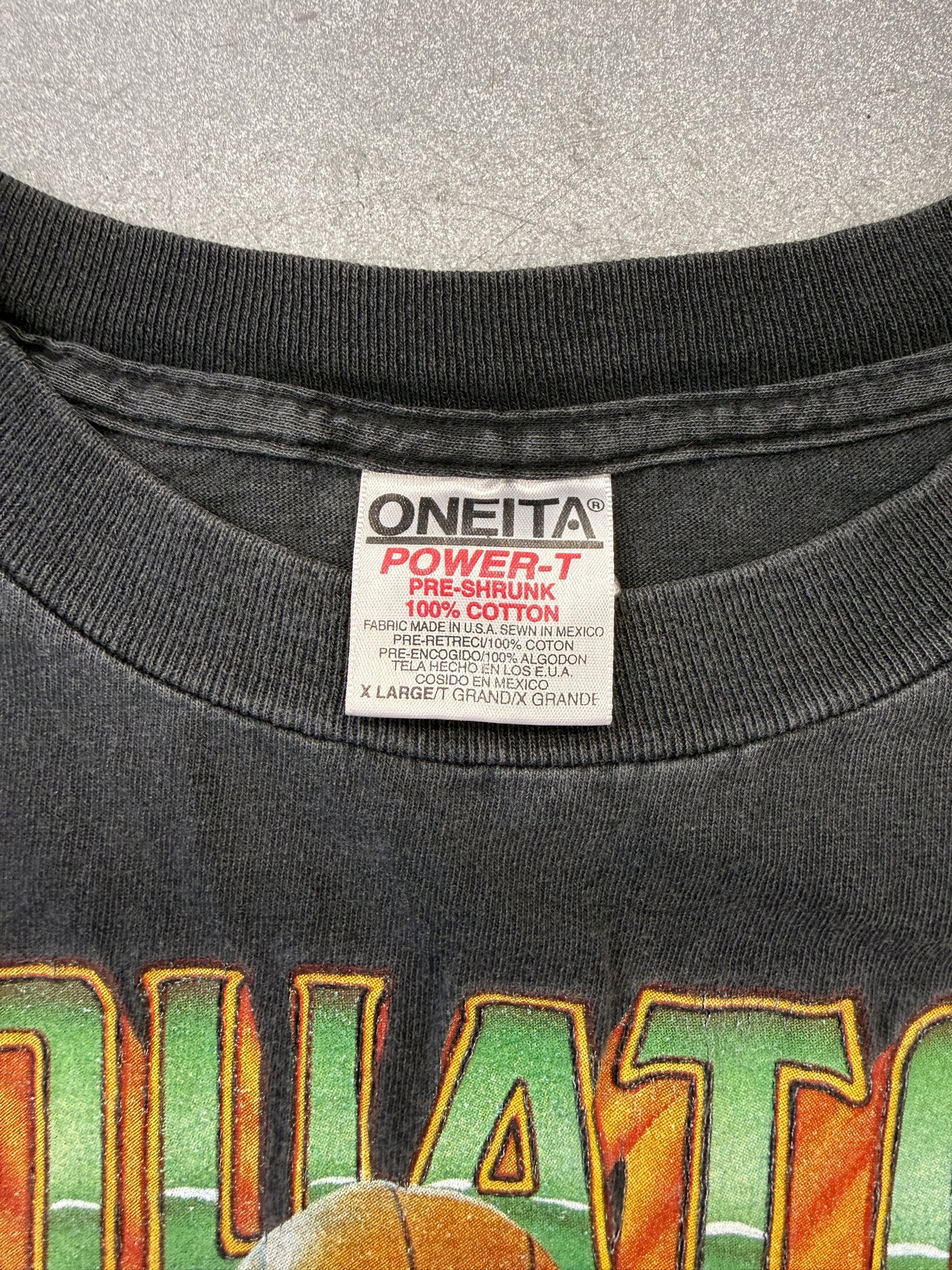 1996 SEATTLE SUPERSONICS SQUATCH TEE (ONEITA TAG)