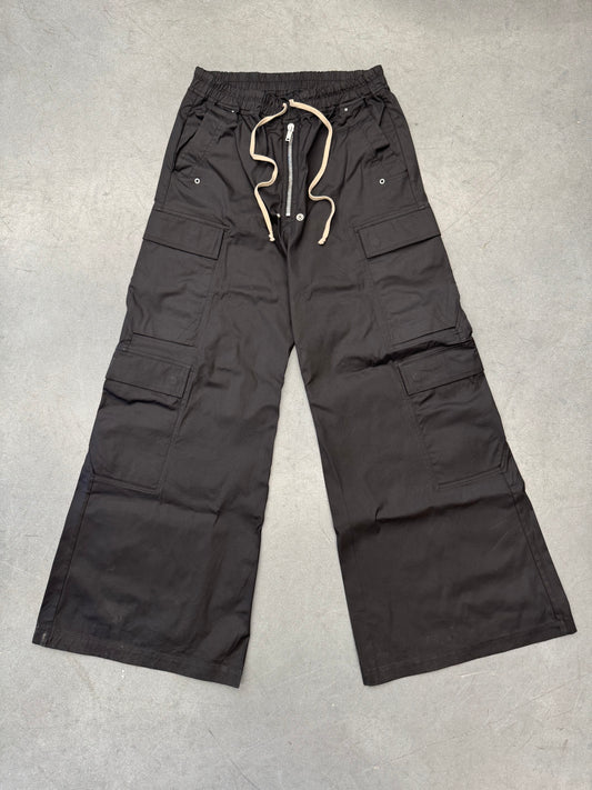 FW23 RICK OWENS LUXOR CARGO BELAS - BLACK