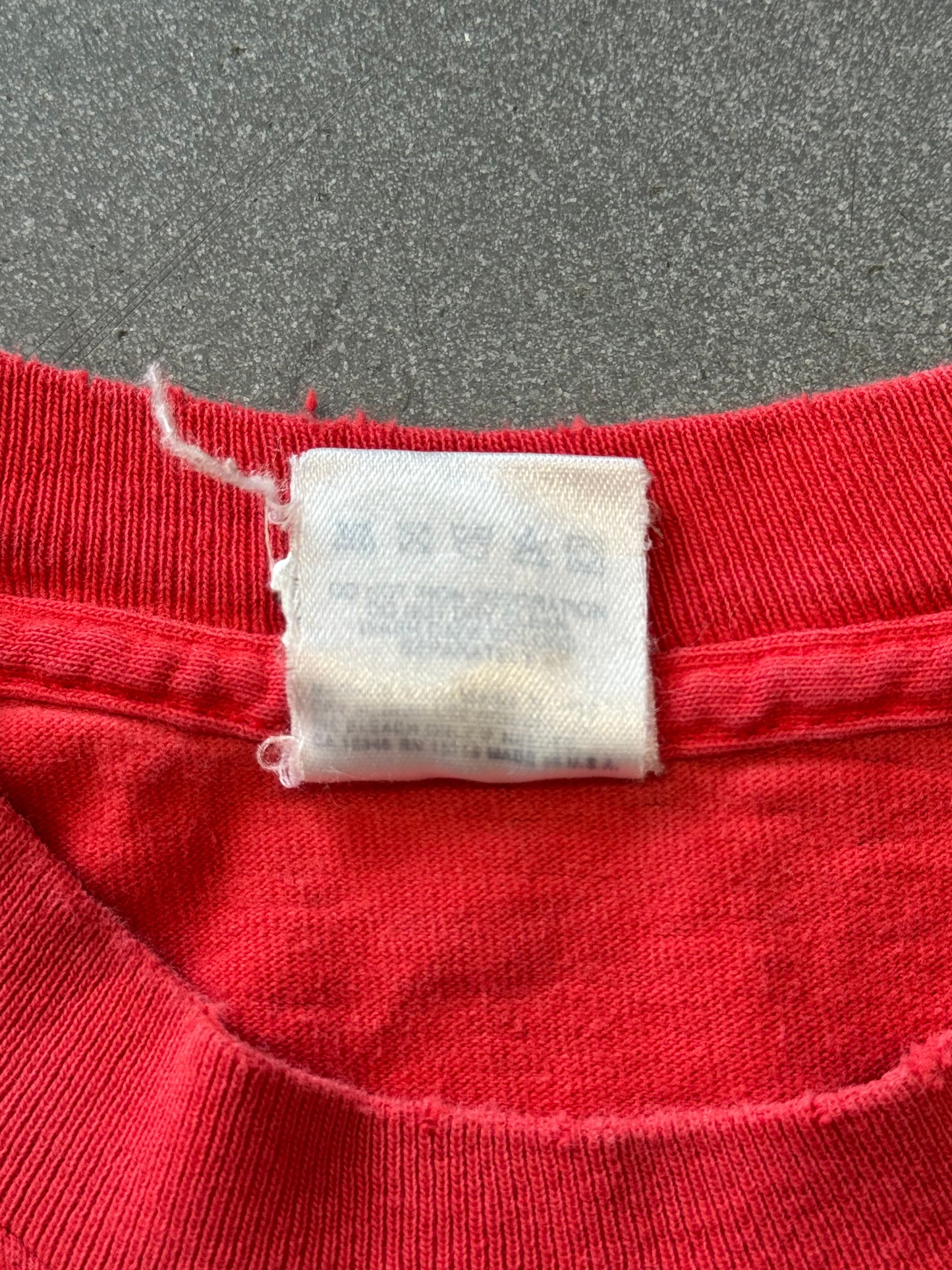 1994 SHINER MUSIC FESTIVAL EVENT STAFF DISTRESSED TEE (FOTL TAG)
