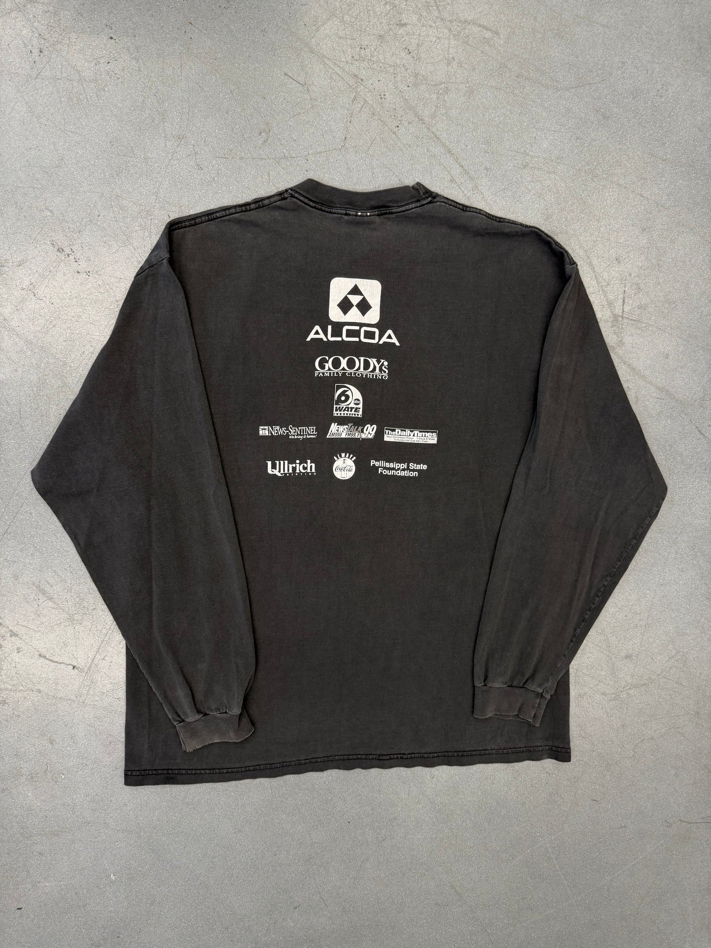 2001 MLK DAY "RACE AGAINST RACISM" LS TEE (HANES TAG)