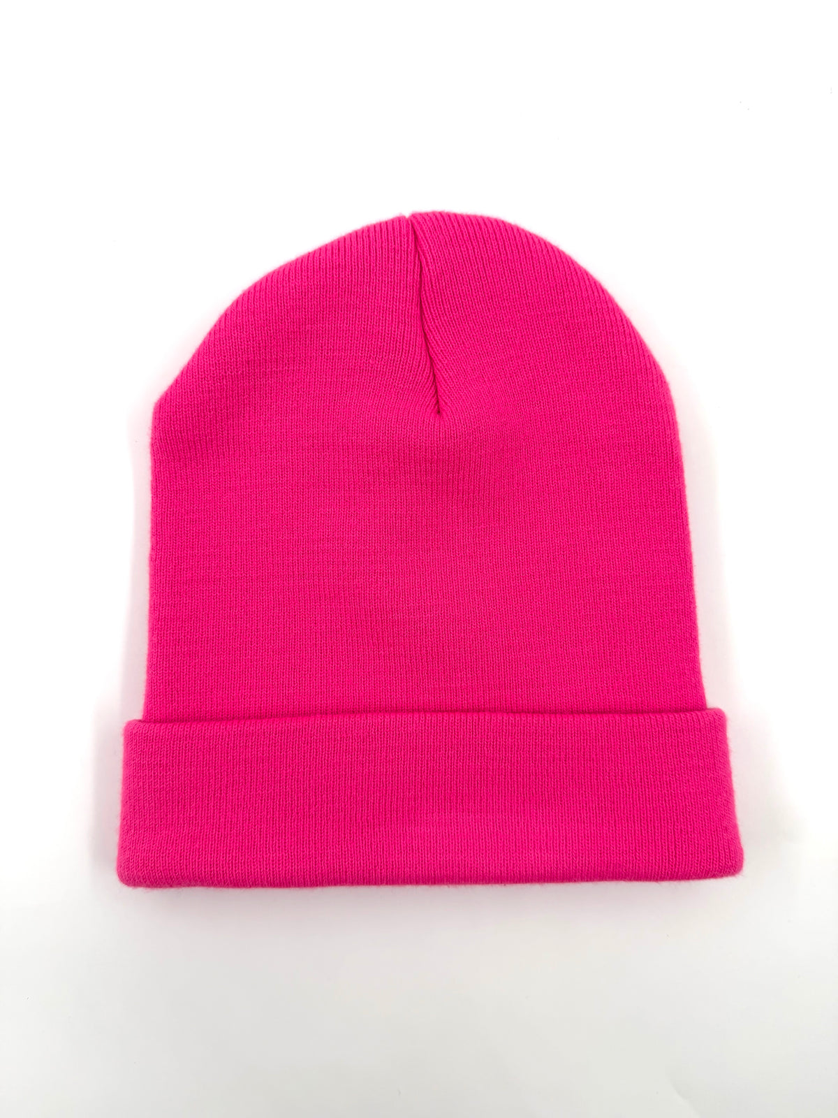 CHROME HEARTS MIAMI EXCLUSIVE WATCH CAP EMBROIDERED BEANIE - HOT PINK