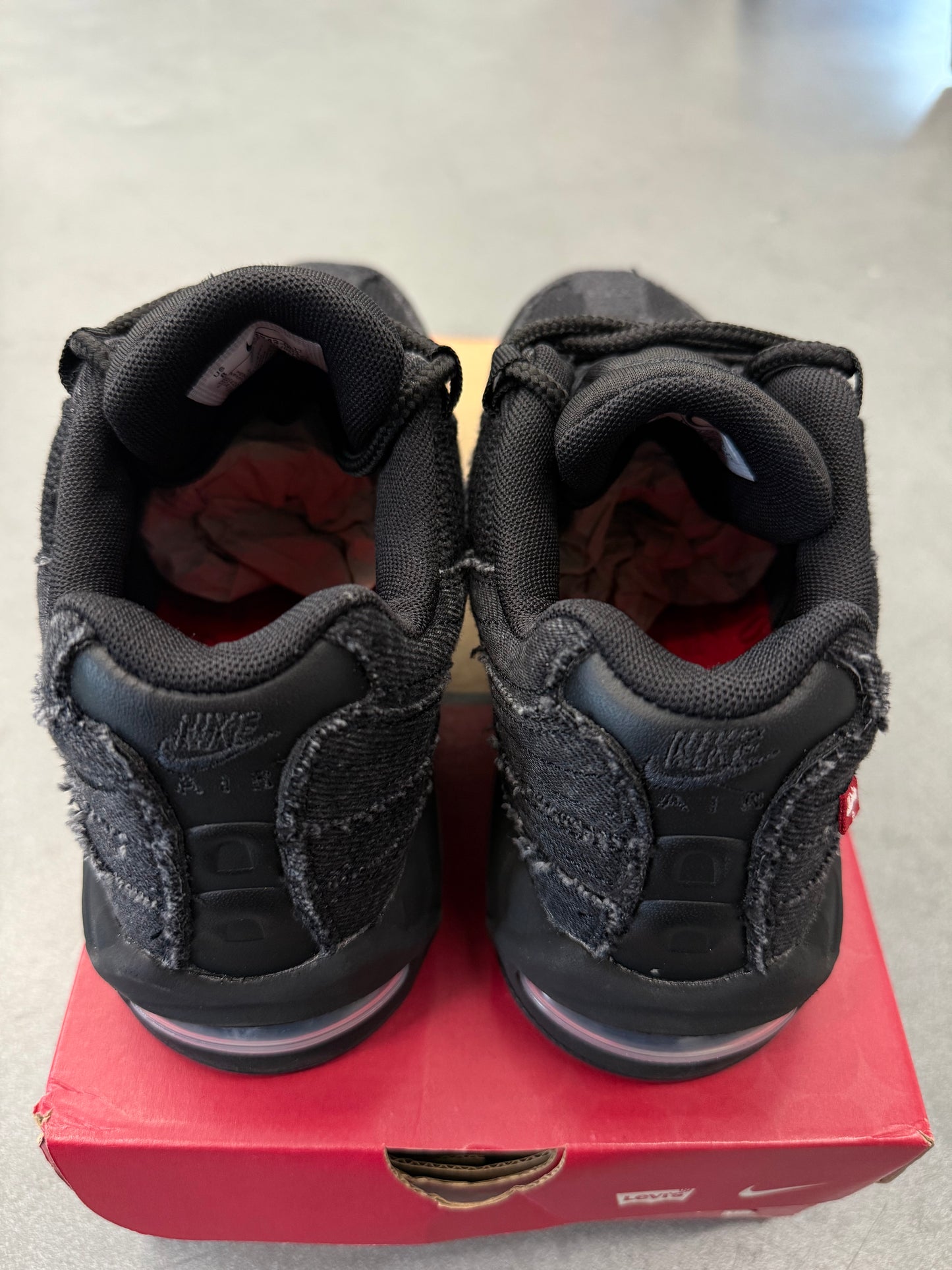 2025 SIZE 8 NIKE AIR MAX 95 OG LEVI'S BLACK