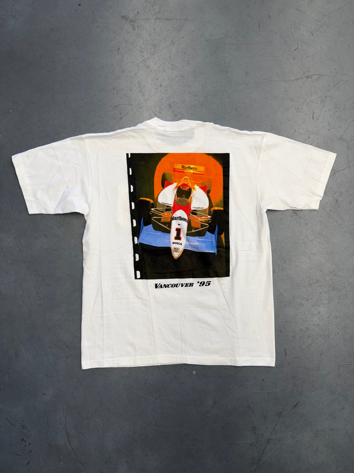 1995 MARLBORO TEAM PENSKE VANCOUVER POCKET TEE (AMERICAN BORN TAG)