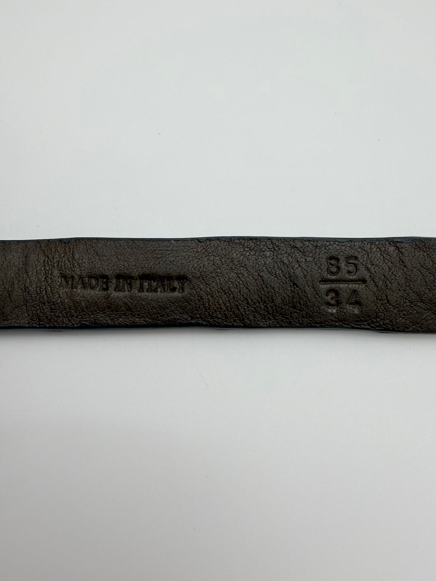 LORO PIANA CROC BELT - 85 CM