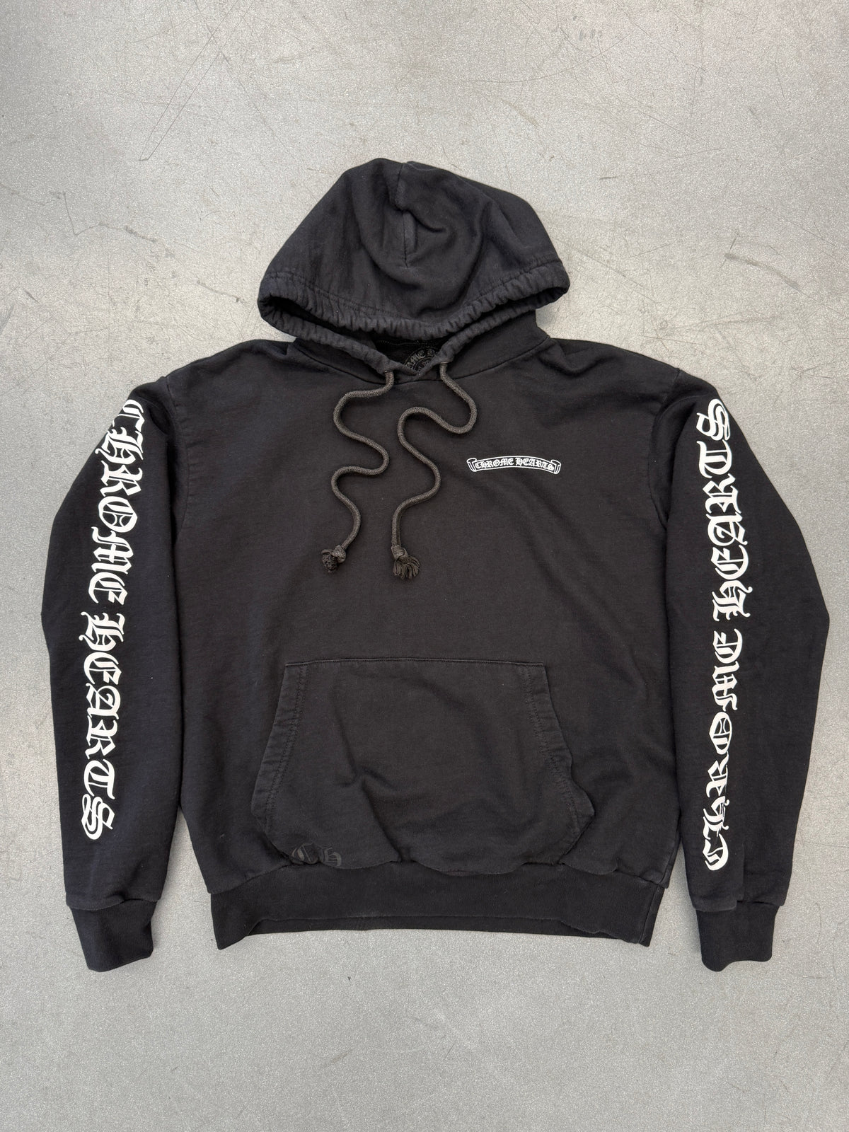 CHROME HEARTS SCROLL PULLOVER HOODIE