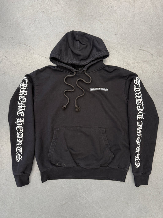 CHROME HEARTS SCROLL PULLOVER HOODIE