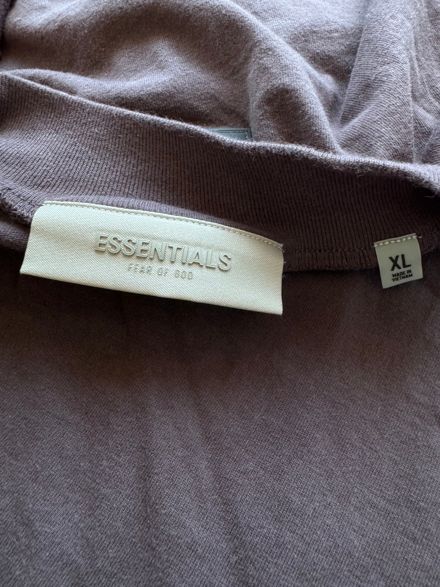 SS23 ESSENTIALS FEAR OF GOD TEE - PLUM