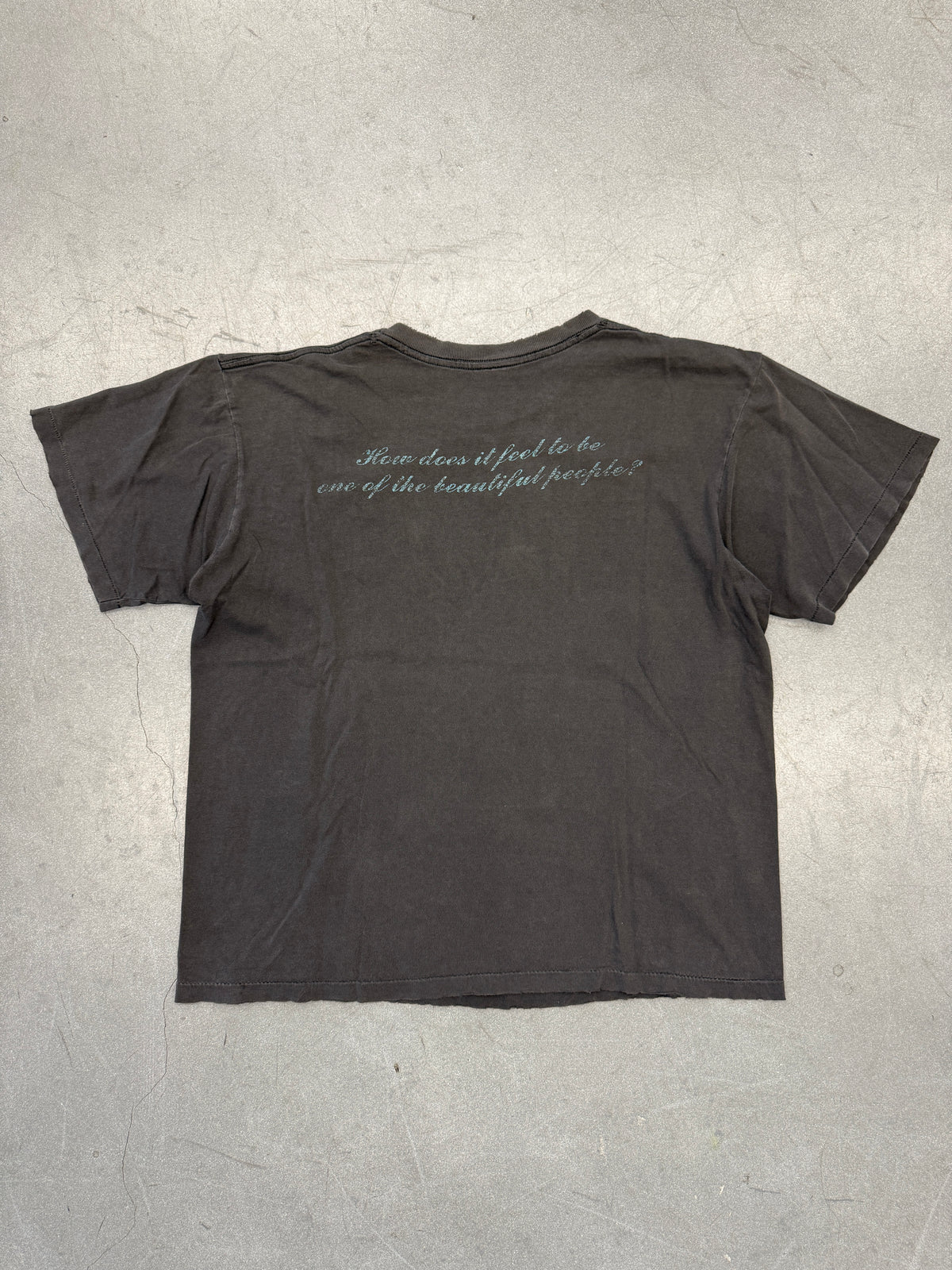MARILYN MANSON BEAUTIFUL PEOPLE FADED TEE (PULLED TAG)