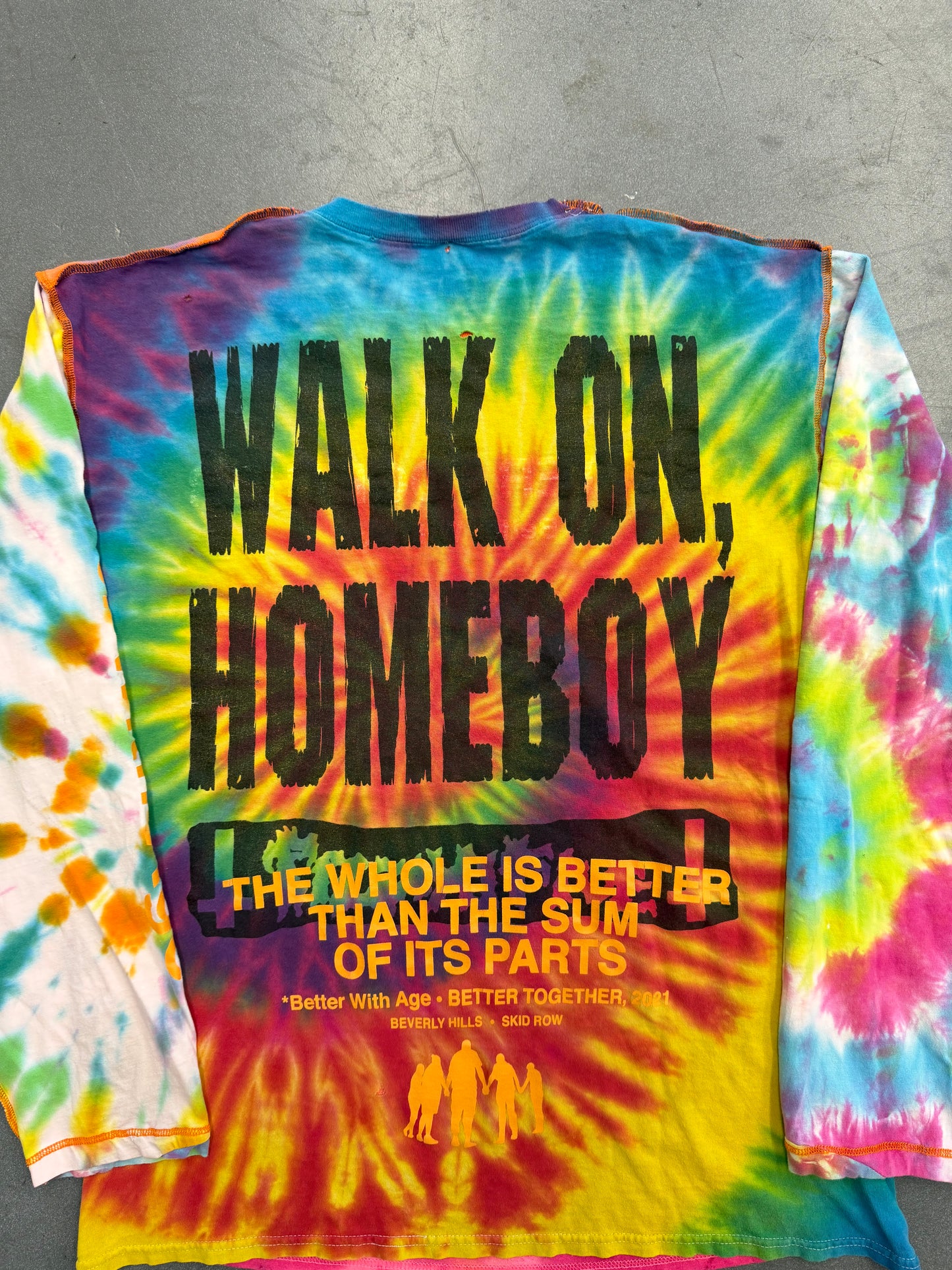 2021 BETTER WITH AGE WALK ON, HOMEBOY THE WHOLE IS BETTER THAN THE SUM OF ITS PARTS TEE