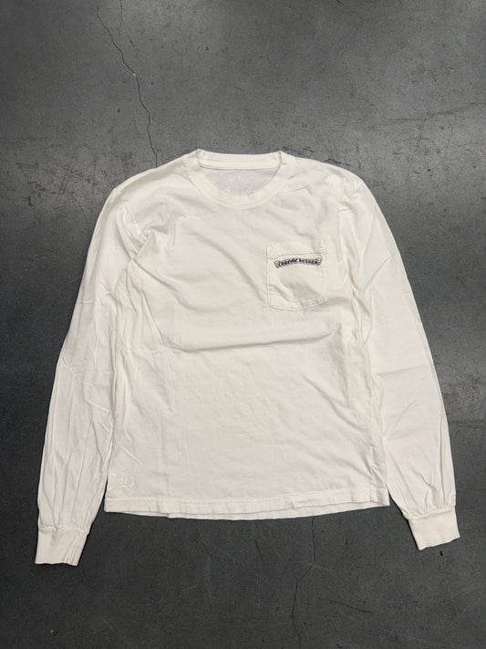 CHROME HEARTS FUCK YOU LONG SLEEVE POCKET TEE