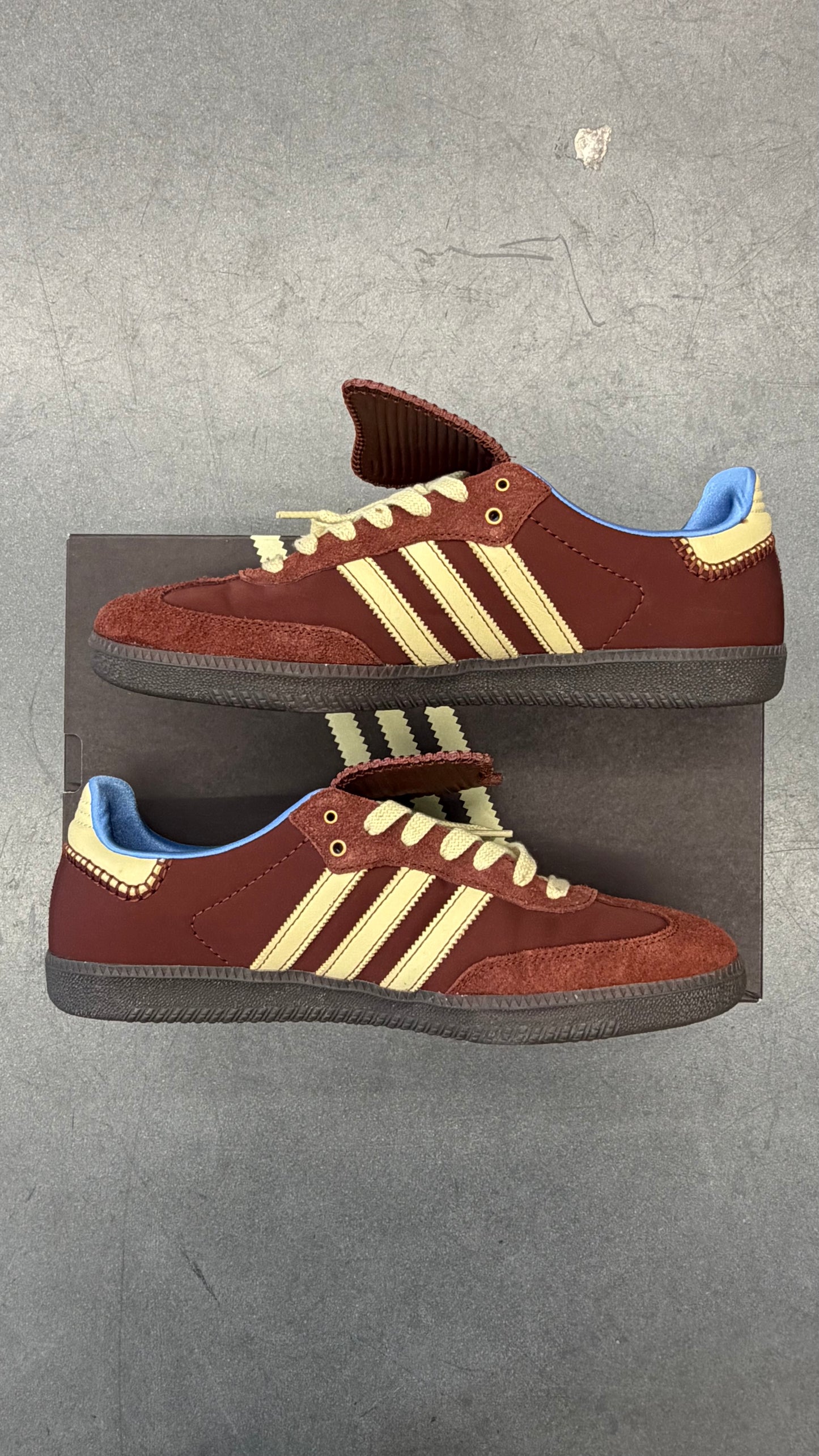 2023 ADIDAS SAMBA NYLON WALES BONNER - FOX BROWN