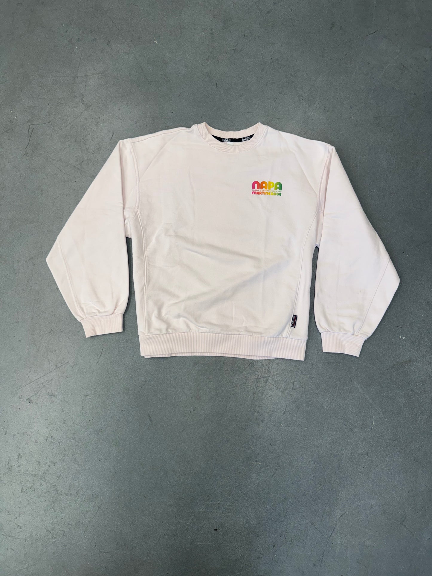 NAPA BY MARTINE ROSE "AS GOOD AS IT GETS" CREWNECK