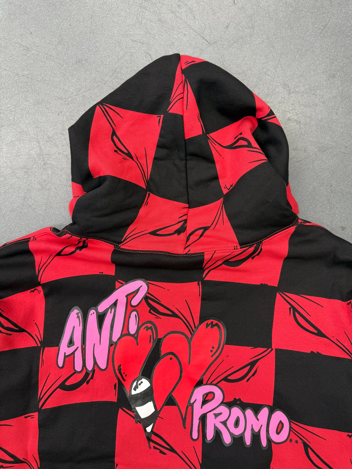 MATTY BOY ANTI PROMO MATTY BOY 99 EYES HOODIE - RED