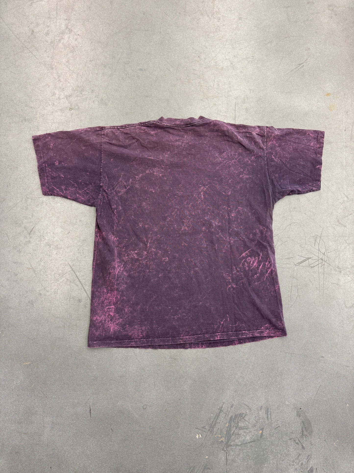 90S MIAMI HEAT PURPLE FADED TEE (NUTMEG TAG)