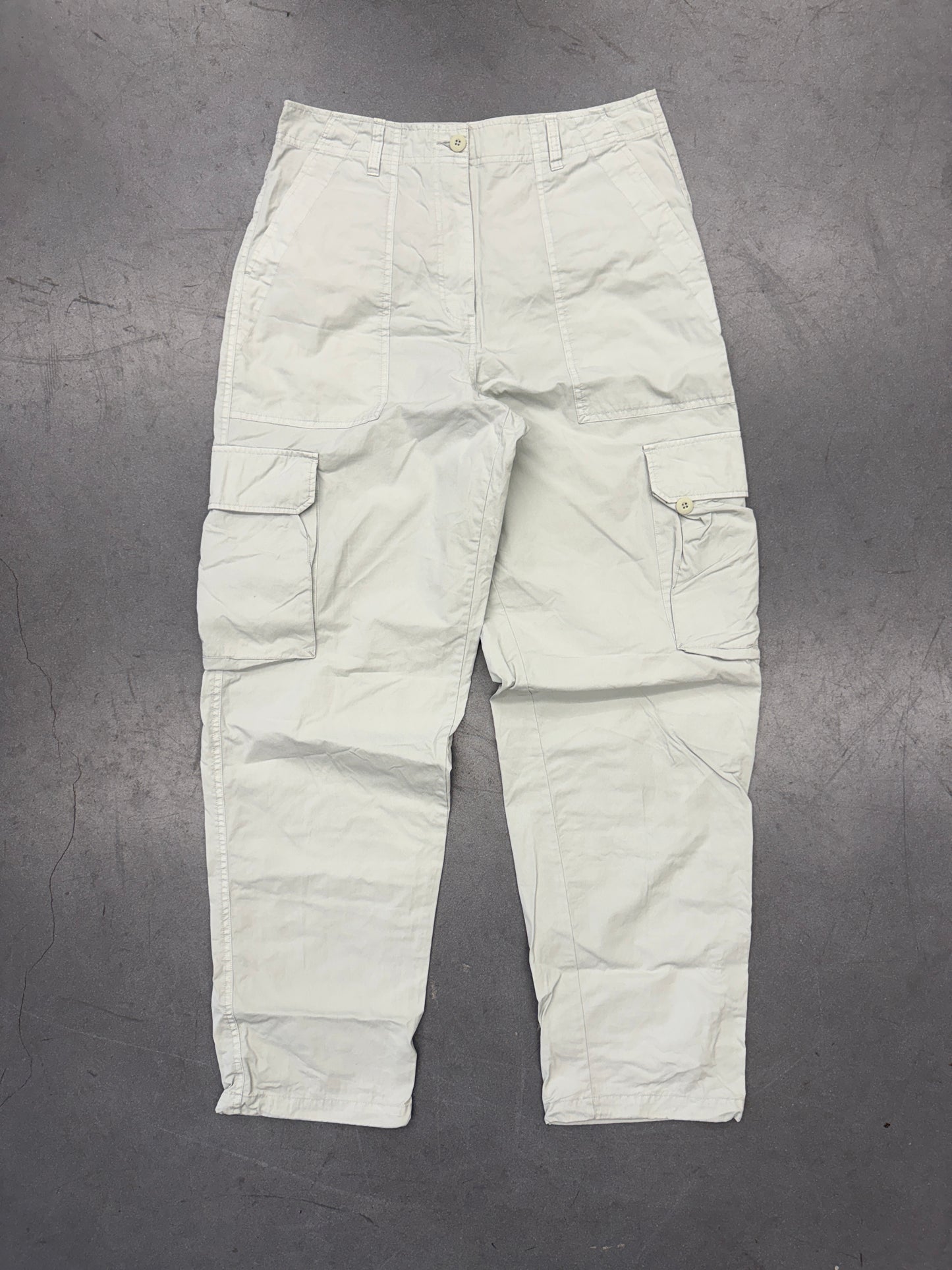KITH WOMEN EVANS COTTON NYLON UTILITY PANT - LIGHT BLUE
