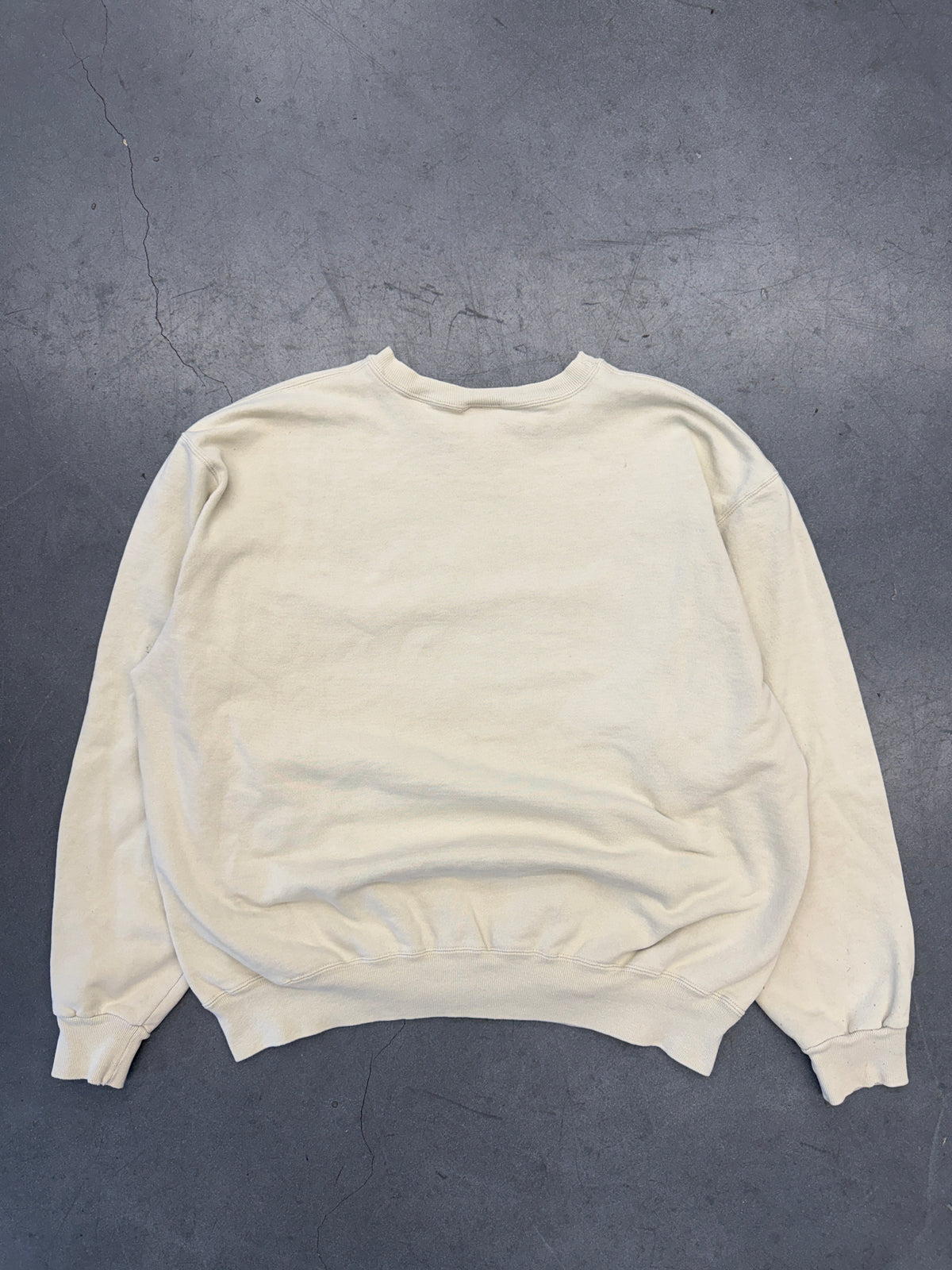 90S CHAMPION CHEST OVAL EMBROIDERED LOGO CREWNECK SWEATER (BLUE TAG)