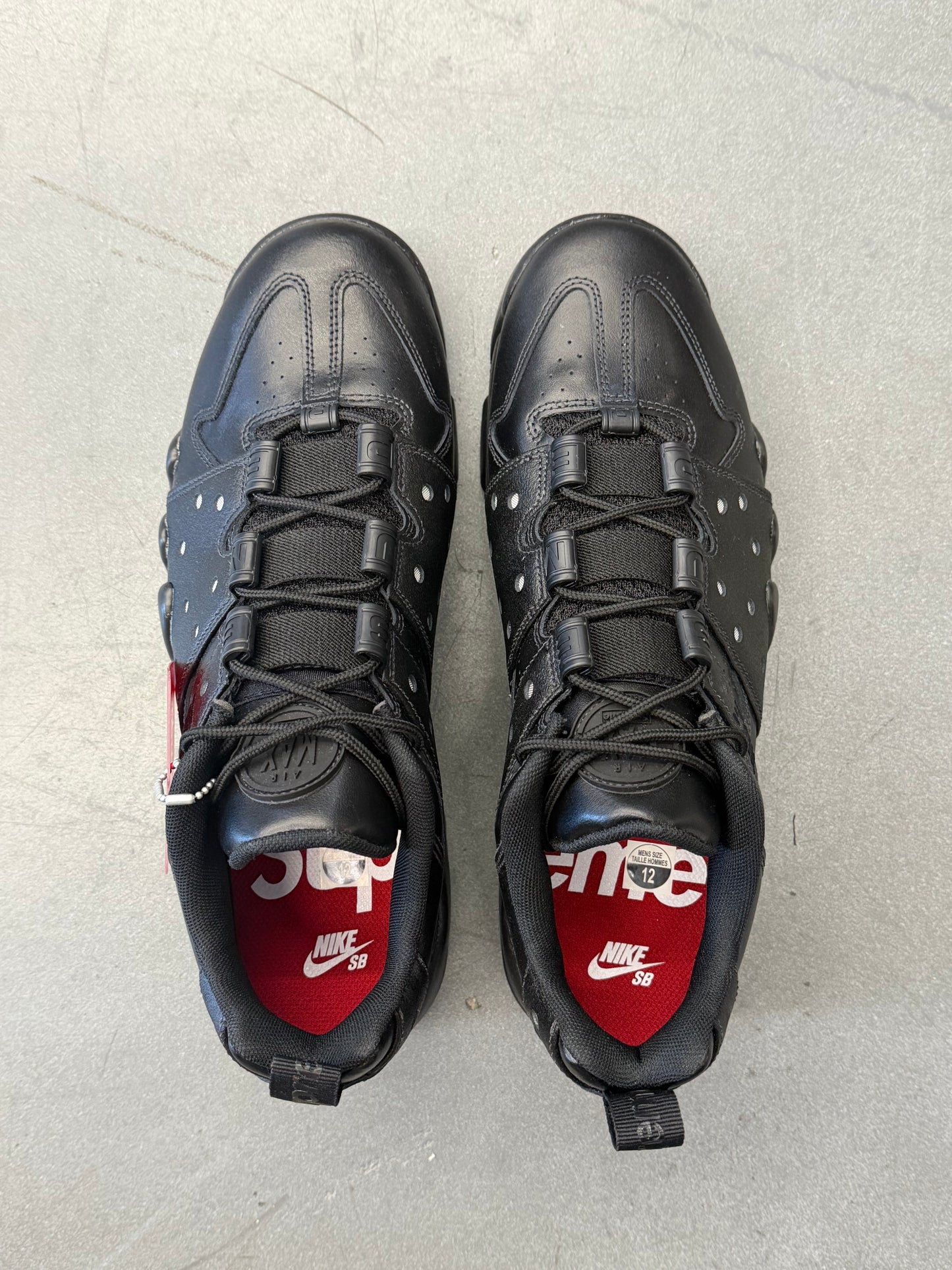SS26 SUPREME NIKE SB AIR MAX 2 CB '94 LOW - SUPREME BLACK