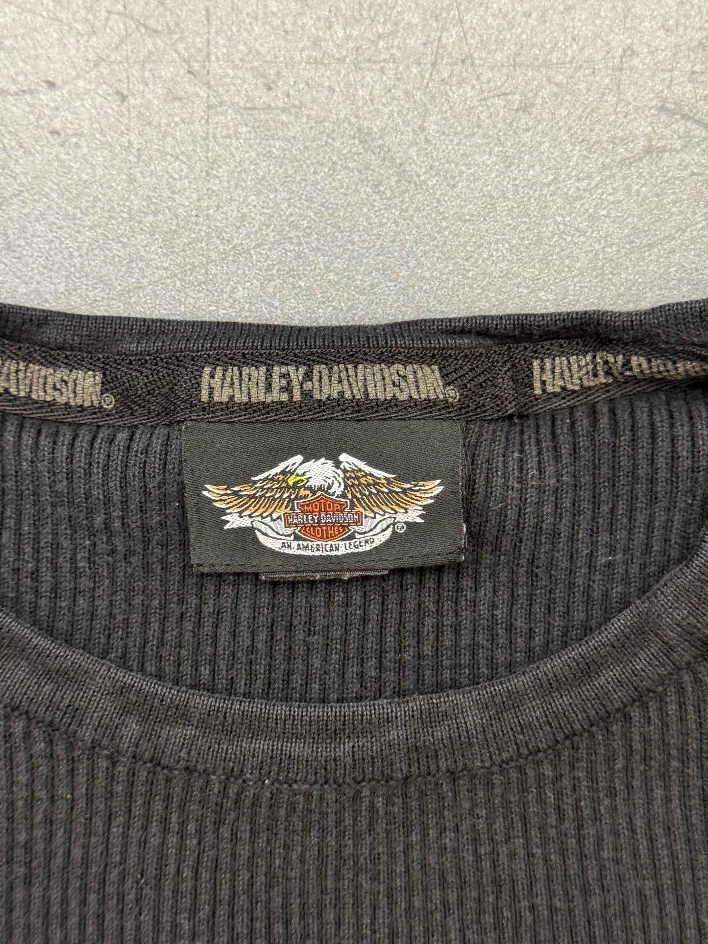 2003 HARLEY-DAVIDSON V-TWIN PRE-LUXE RIBBED LS THERMAL SHIRT