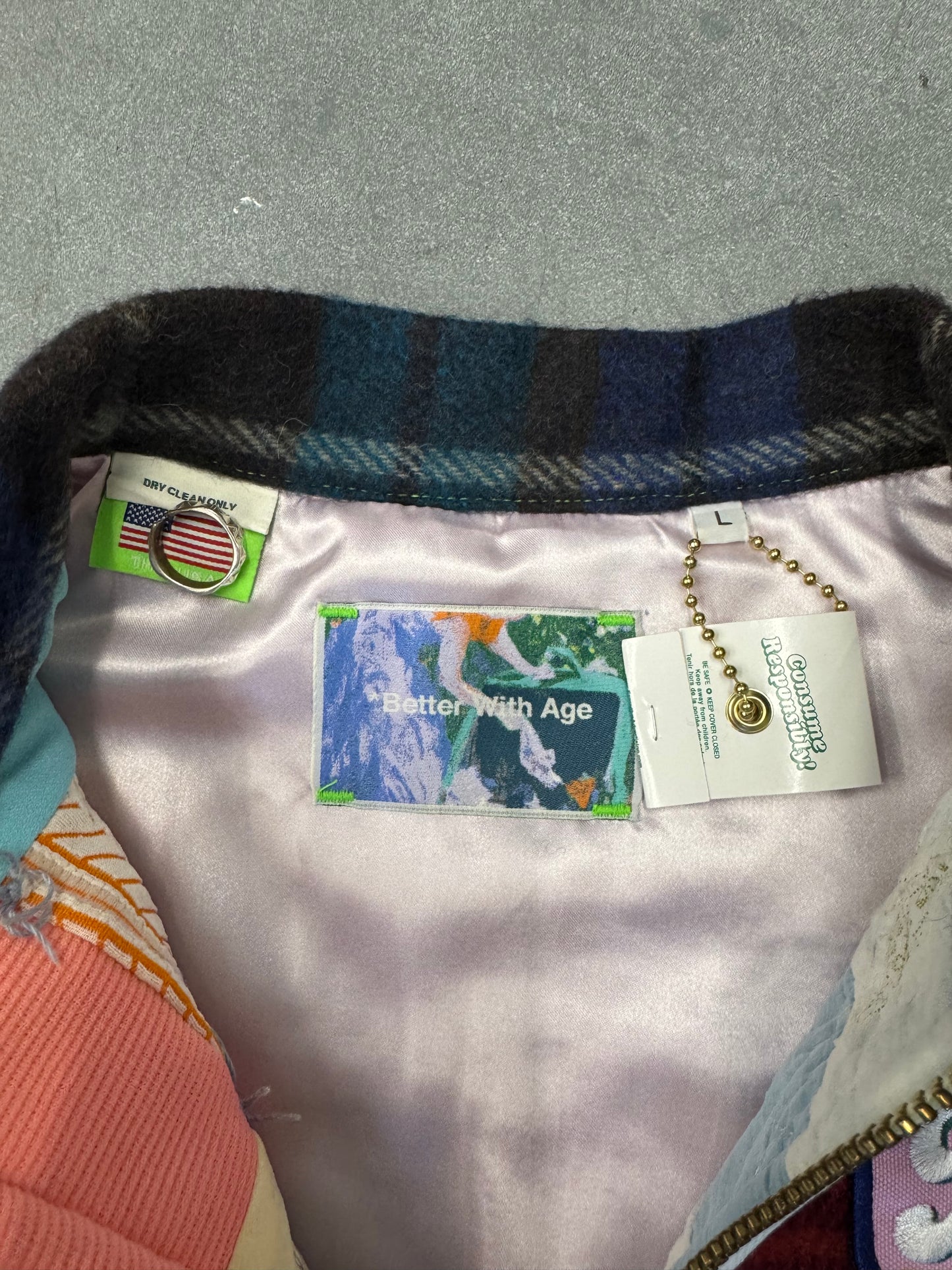 BETTER WITH AGE DETROIT BLANKET JACKET