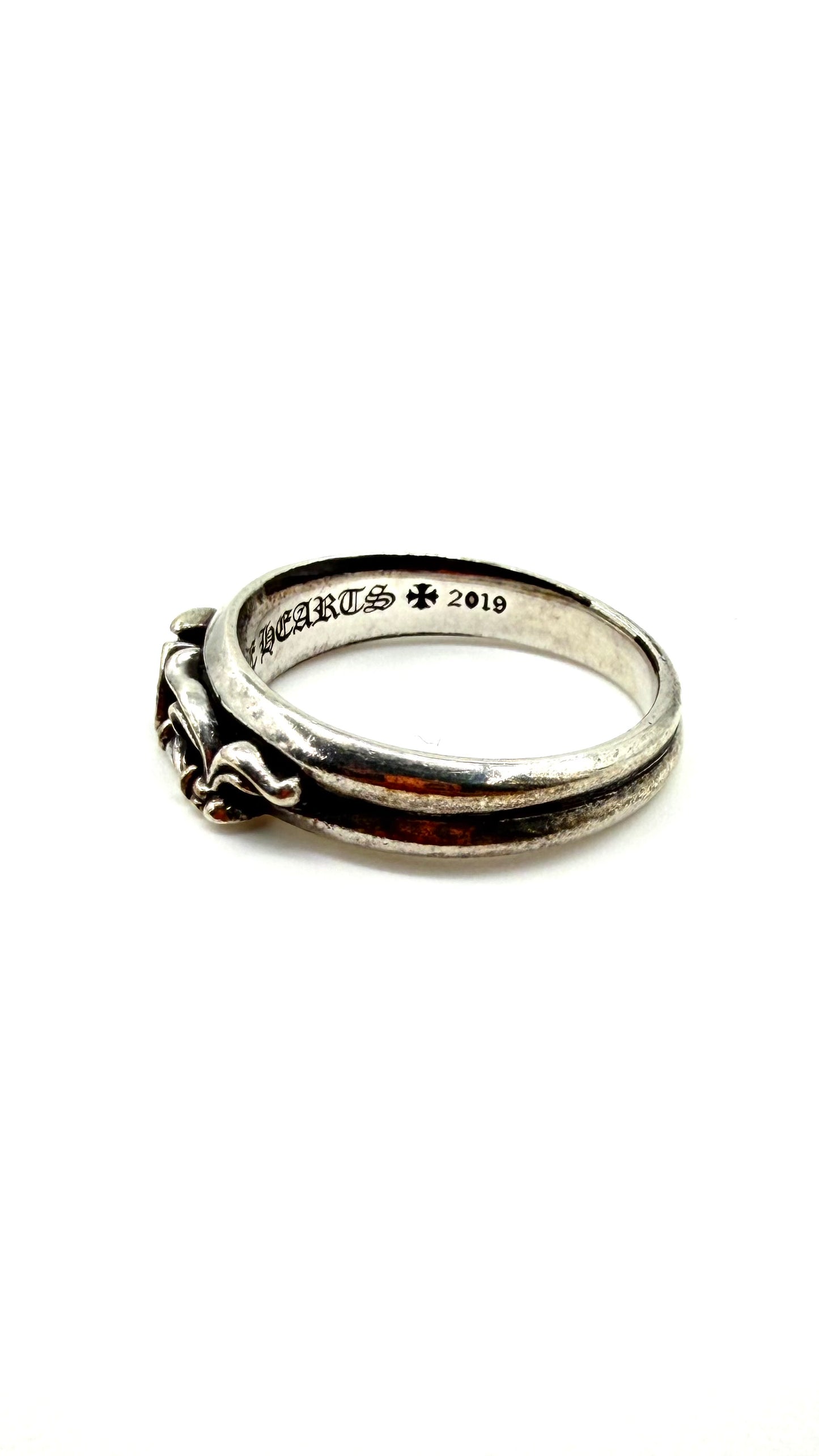CHROME HEARTS HALF DAGGER SILVER RING