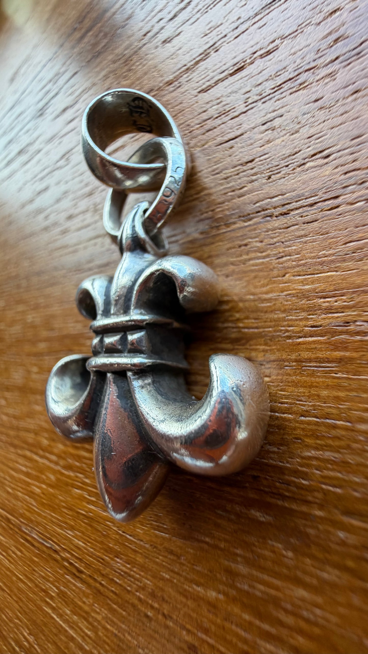 CHROME HEARTS BS FLEUR SILVER PENDANT