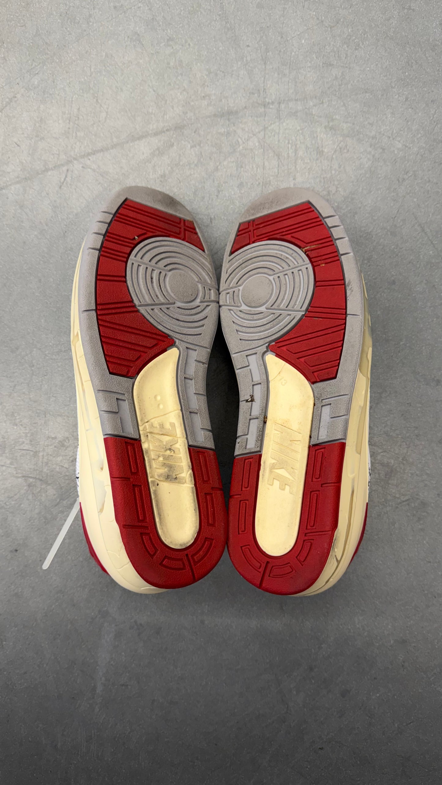 2021 JORDAN 2 RETRO LOW SP OFF-WHITE WHITE RED (WITH BOX)