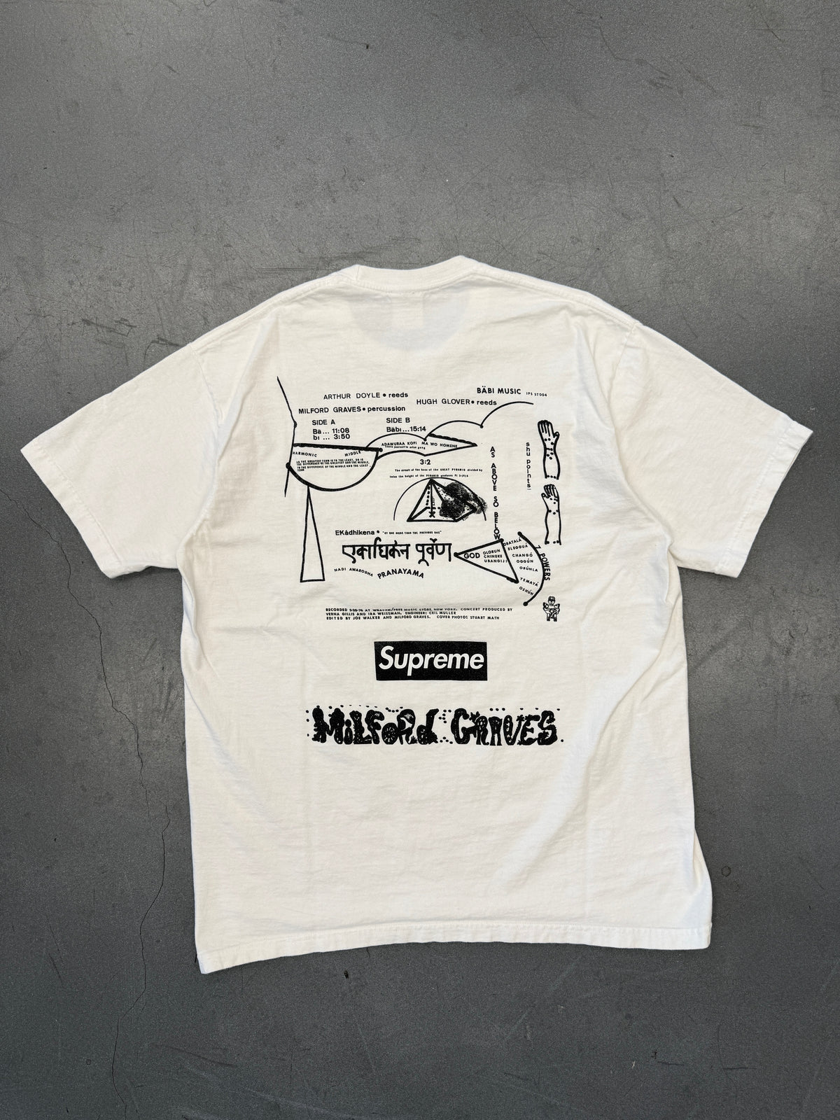FW22 SUPREME MILFORD GRAVES TEE