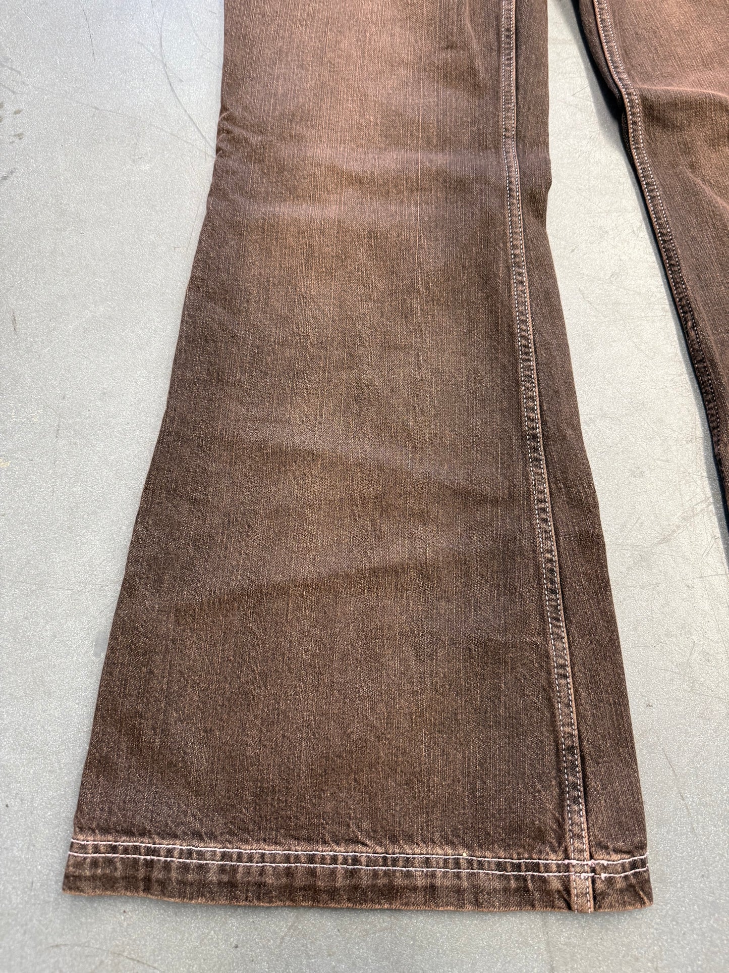 HEAVEN BY MARC JACOBS JACOBS DETACHED WAISTBAND FLARE JEANS