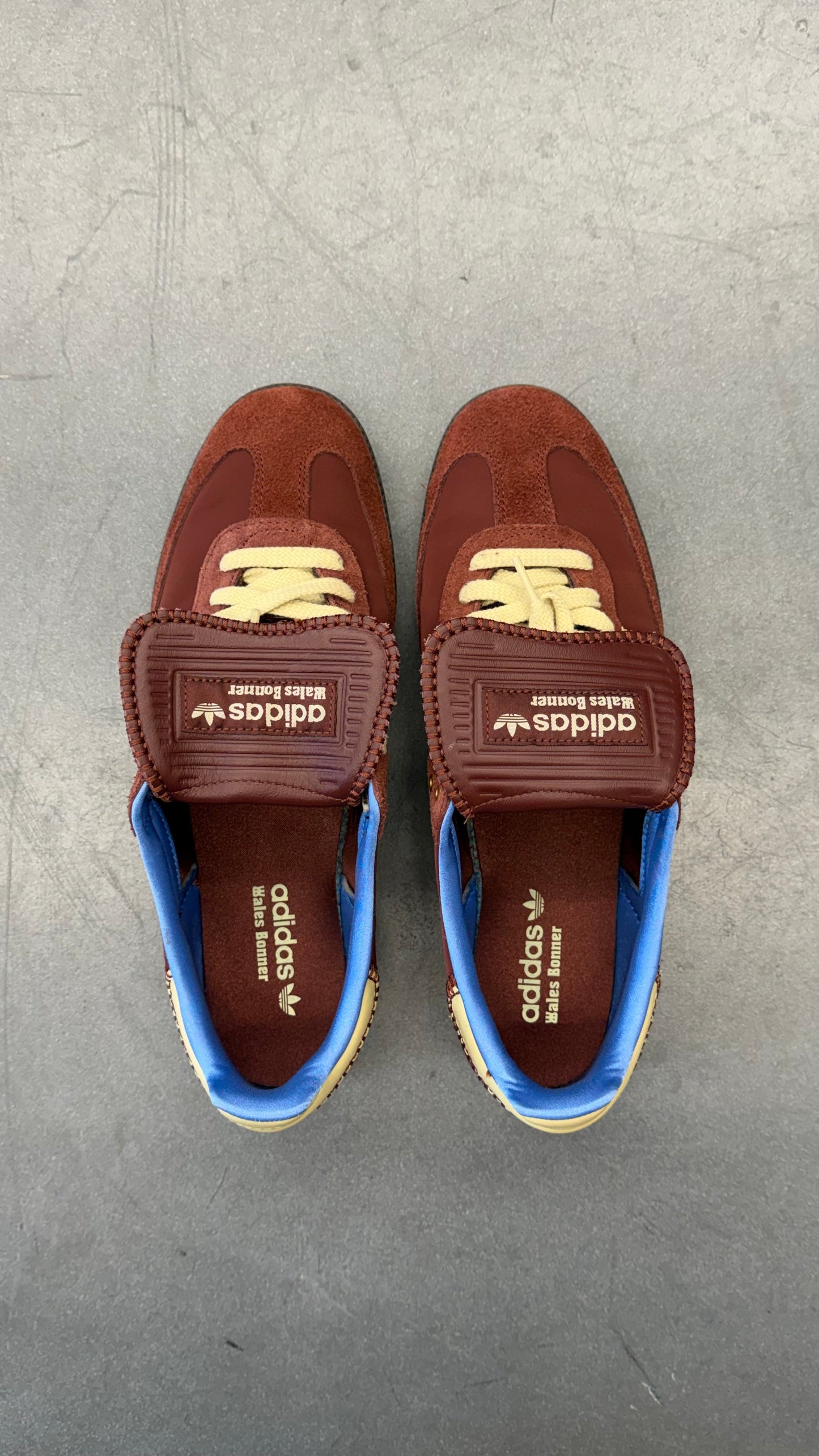 2023 ADIDAS SAMBA NYLON WALES BONNER - FOX BROWN