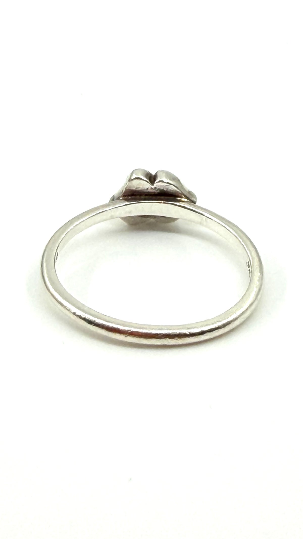 CHROME HEARTS MATTY BOY BUBBLE GUM SILVER RING - 6.5