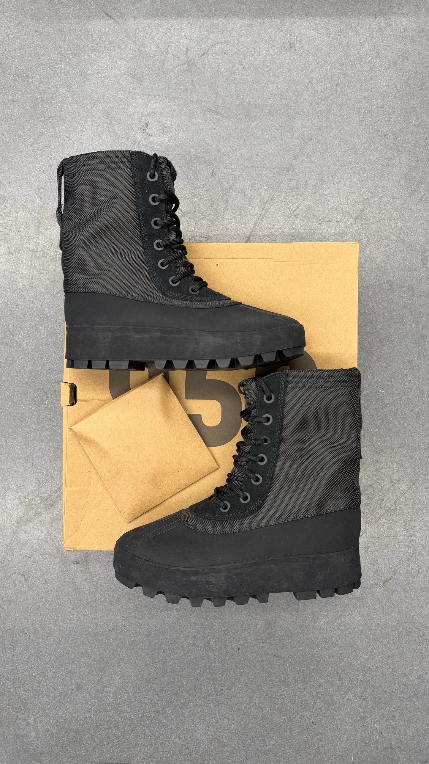 2023 ADIDAS YEEZY 950 BOOT PIRATE BLACK (WITH OG BOX)
