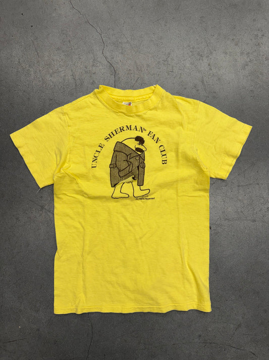 1976 UNCLE SHERMAN FAN CLUB TEE (HANES TAG)