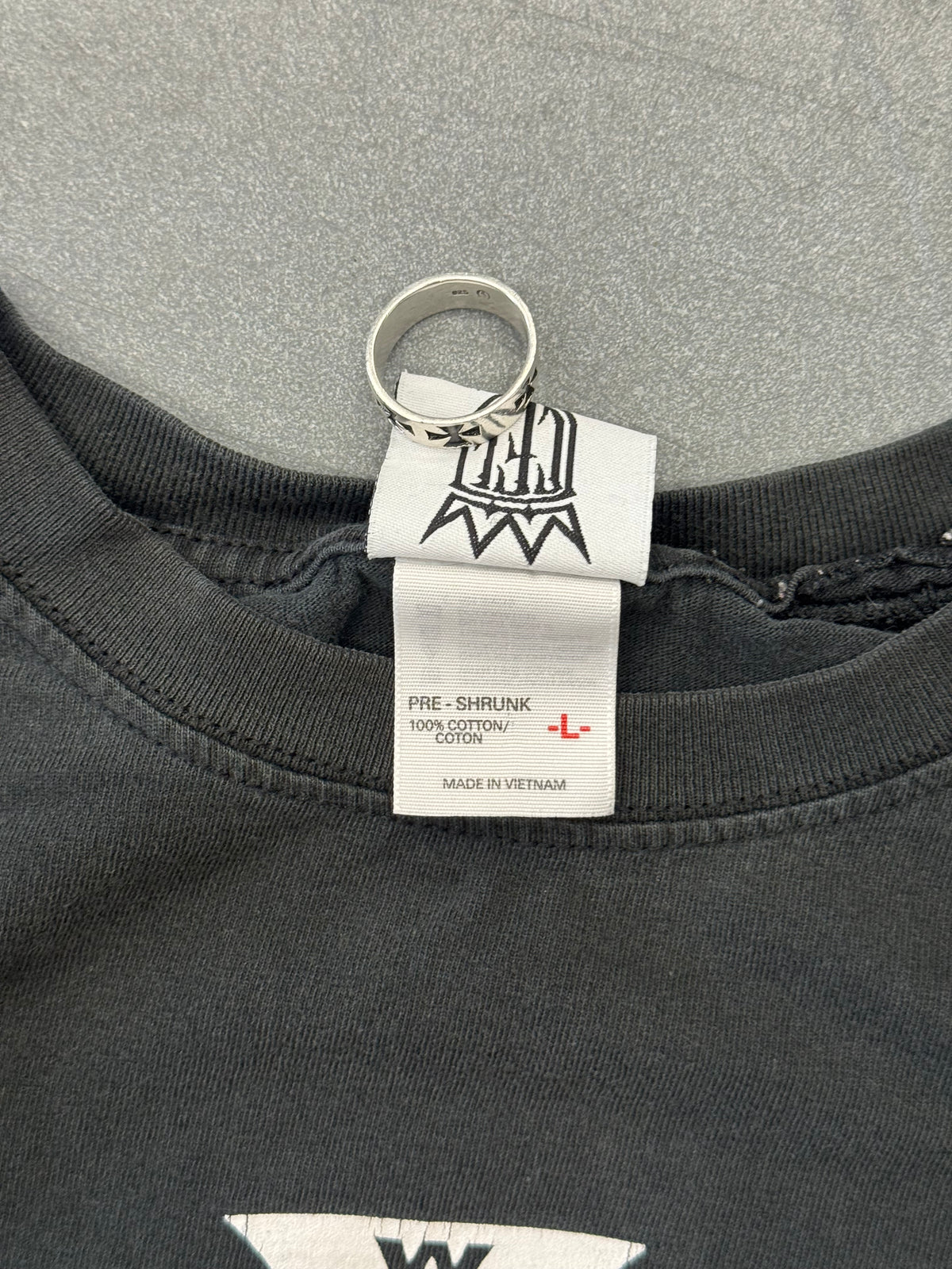 2000'S WEST COAST CHOPPERS IRON CROSS LOGO TEE