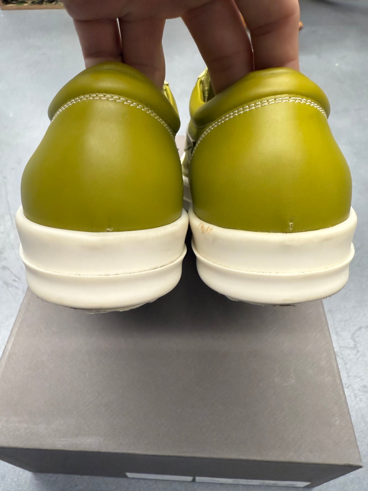 RICK OWENS VINTAGE SNEAKER - ACID/MILK