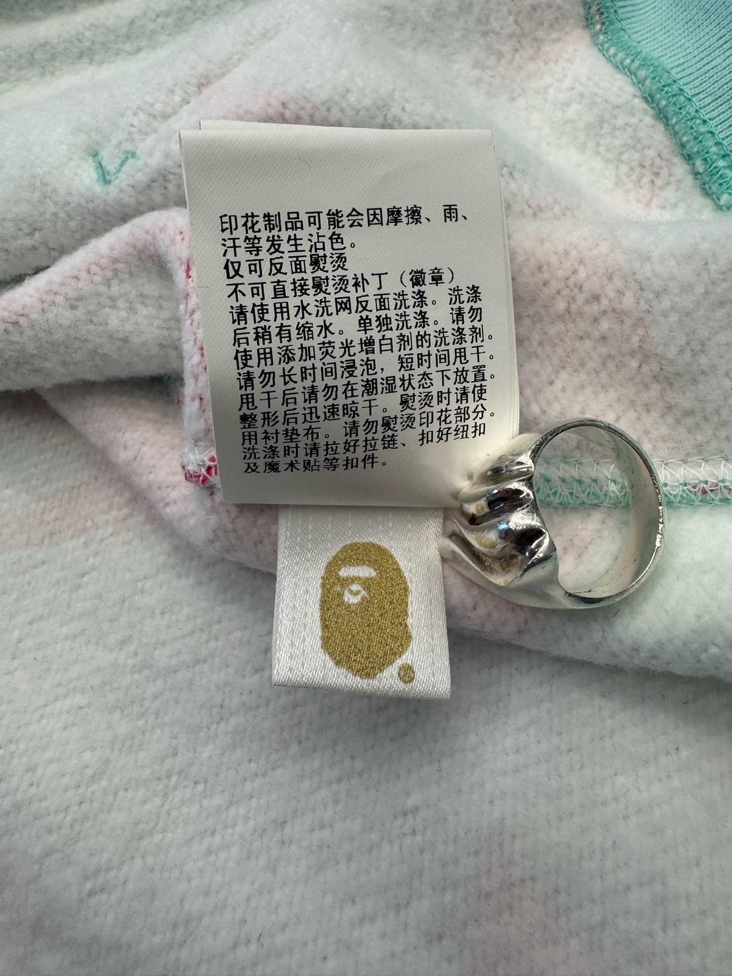 BAPE MIAMI STORE BAPE STA PRINT FULL-ZIP SHARK HOODIE