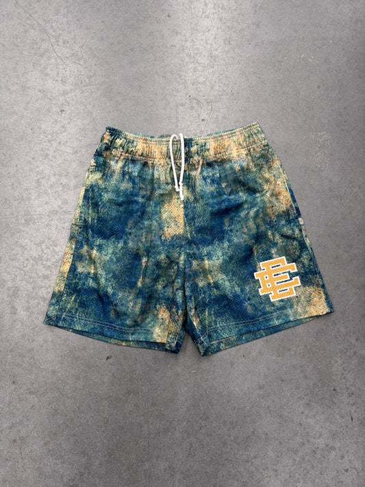 SS20 ERIC EMANUEL EE BASIC RUG SHORT GREEN/BLUE